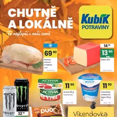 Kubík leták - náhled letáku platný od 04.11.2025