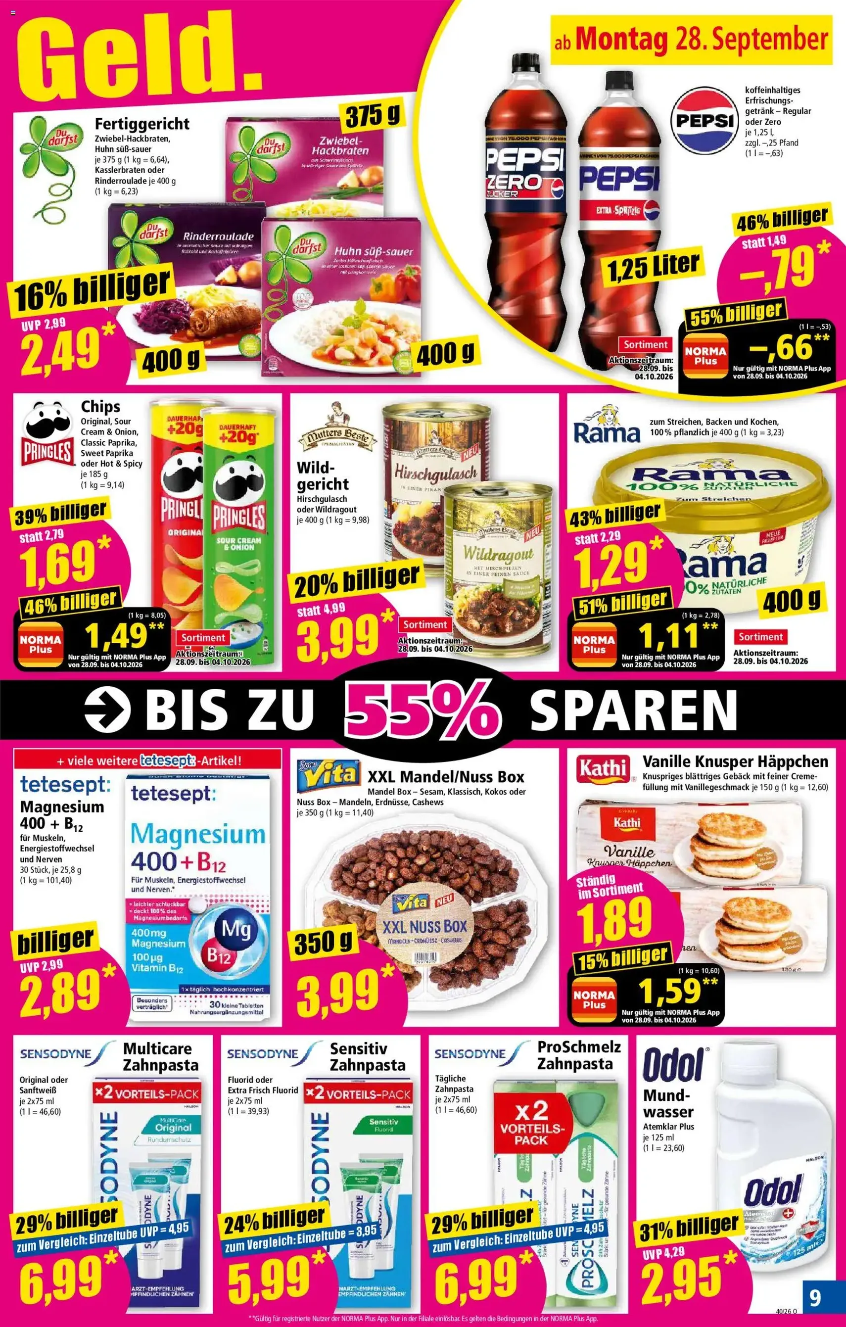 Norma Prospekt - Gültiger Prospekt ab 28.09.2026, Seite 9 von insgesamt 30
