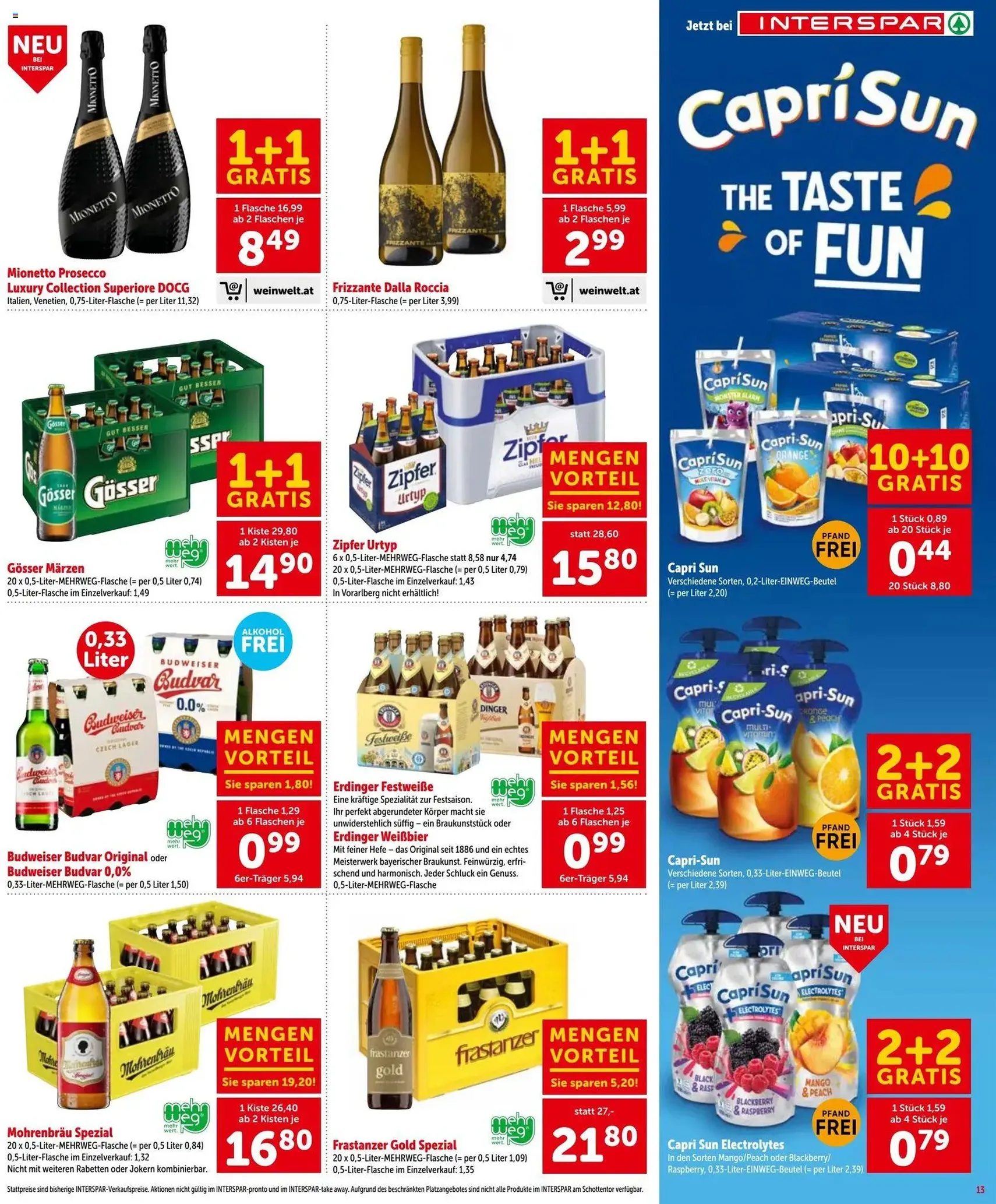 Interspar - Flugblatt - Gültiger Prospekt ab 27.08.2026, Seite 13 von insgesamt 20