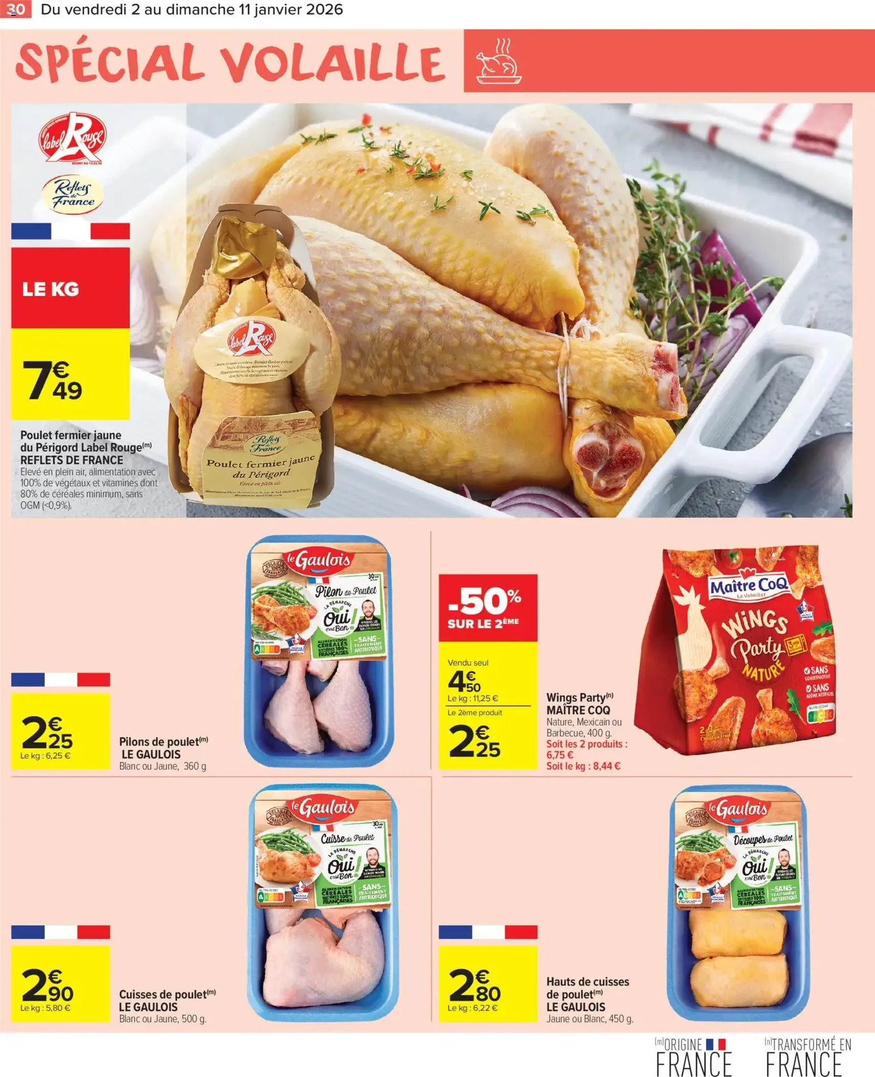 Carrefour Market catalogue semaine 1 - brochure valable à partir du 02/01/2026, page 32 sur 64