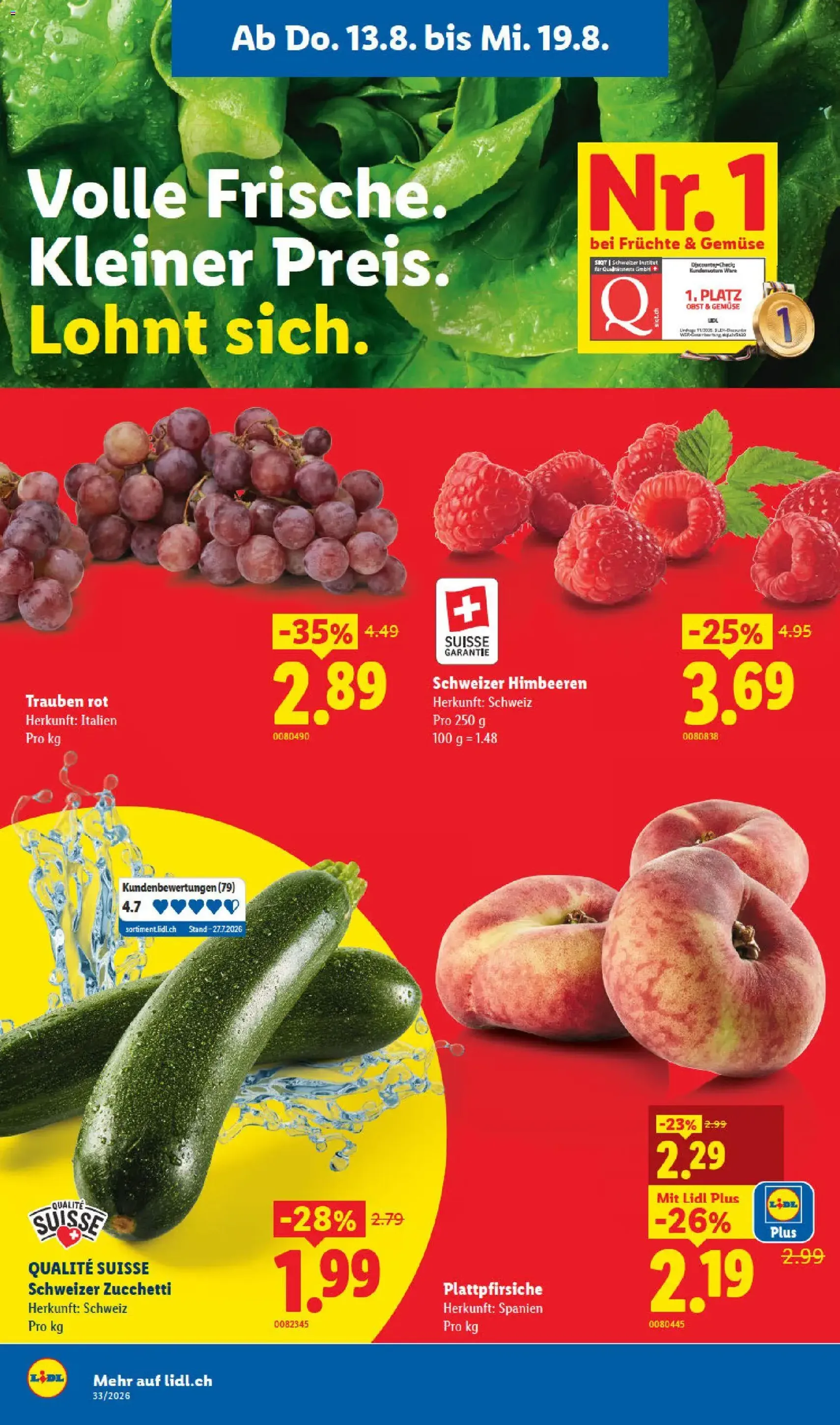 Lidl aktionen - Gültiger Prospekt ab 13.08.2026, Seite 8 von insgesamt 36