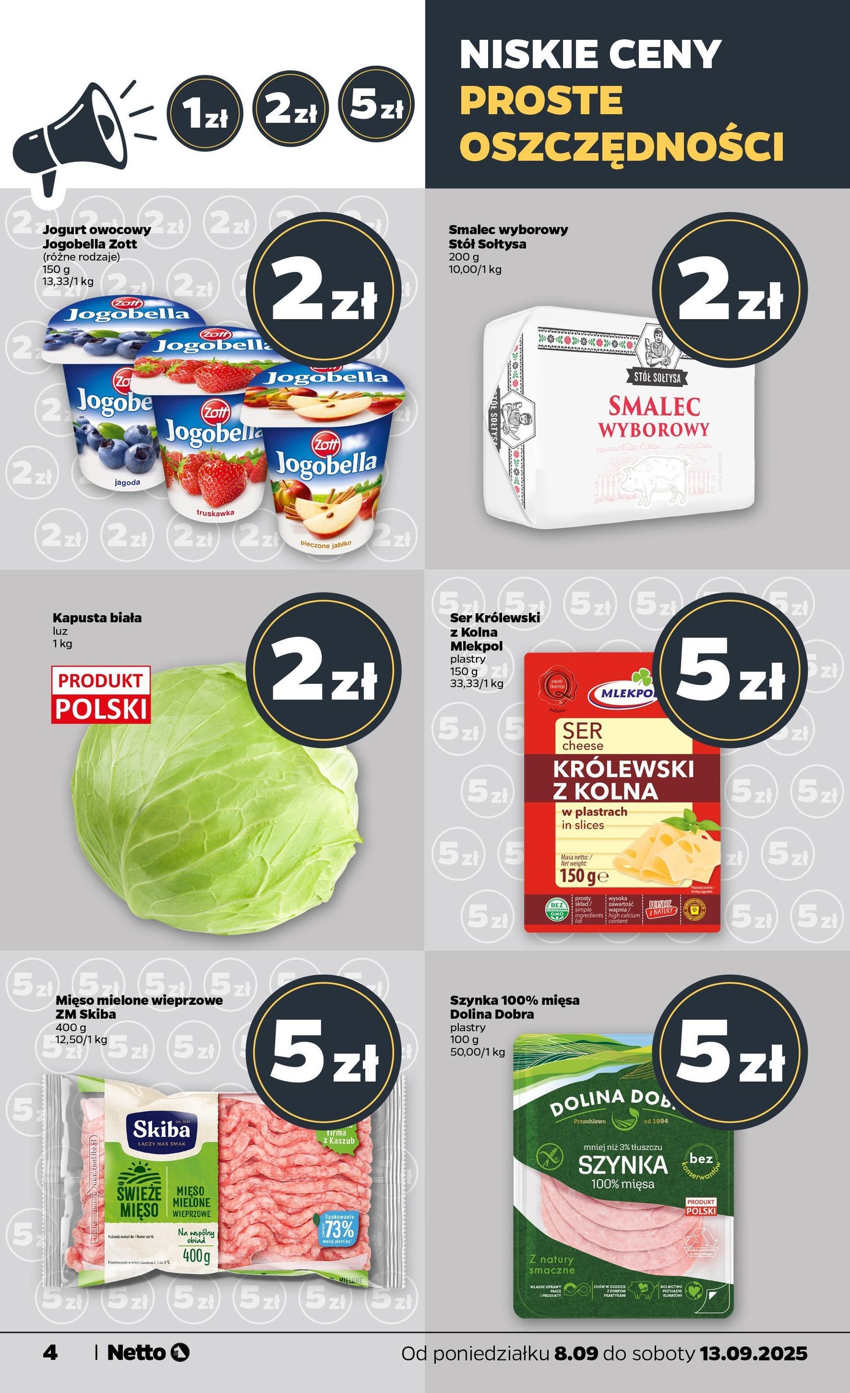 Netto gazetka - Spożywcza - ważny gazetka od 08.09.2025 strona 4 z 30 Netto gazetka - Spożywcza - ważny gazetka od 08.09.2025 strona 4 z 30