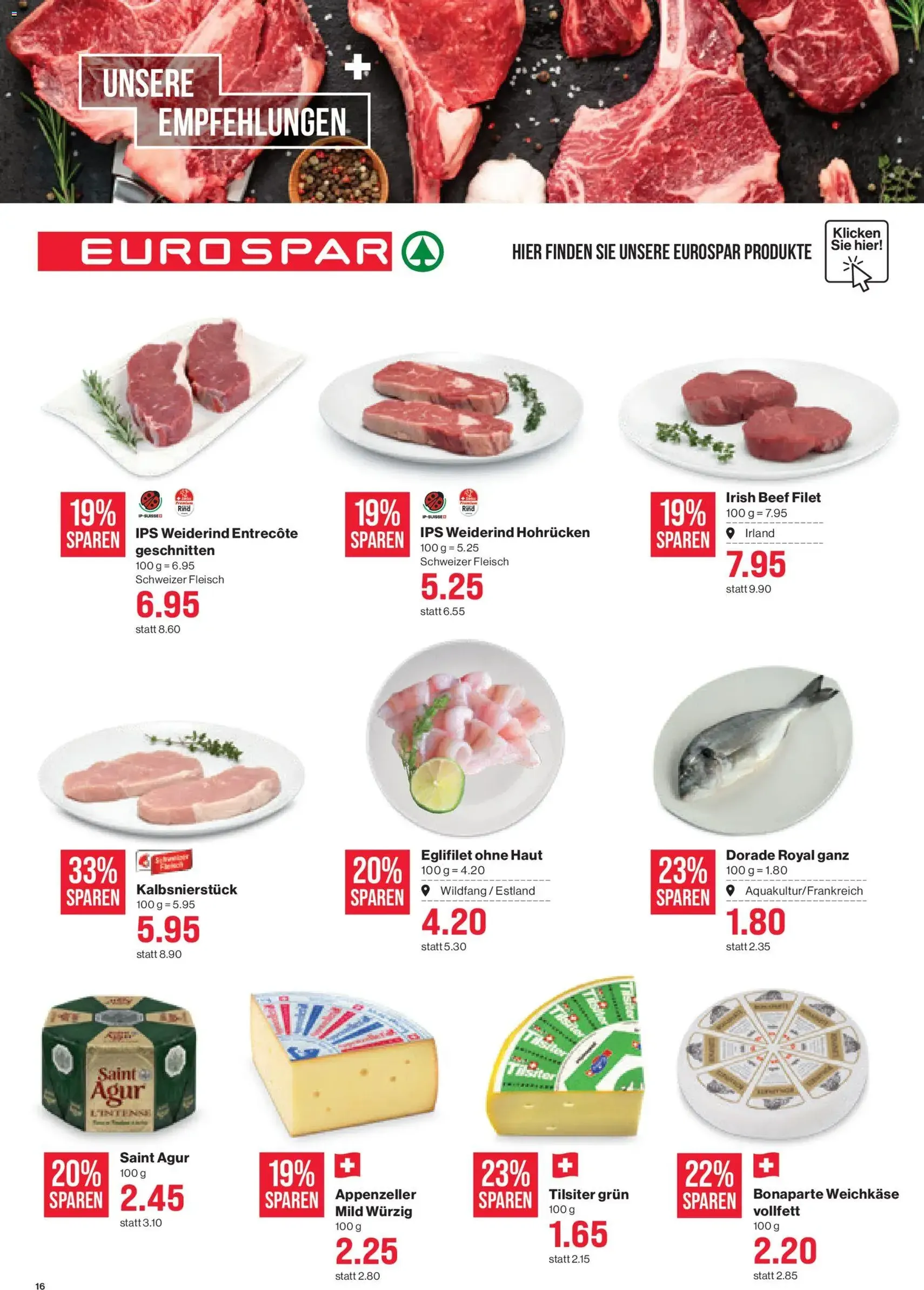 SPAR aktionen - Gültiger Prospekt ab 07.05.2026, Seite 16 von insgesamt 19