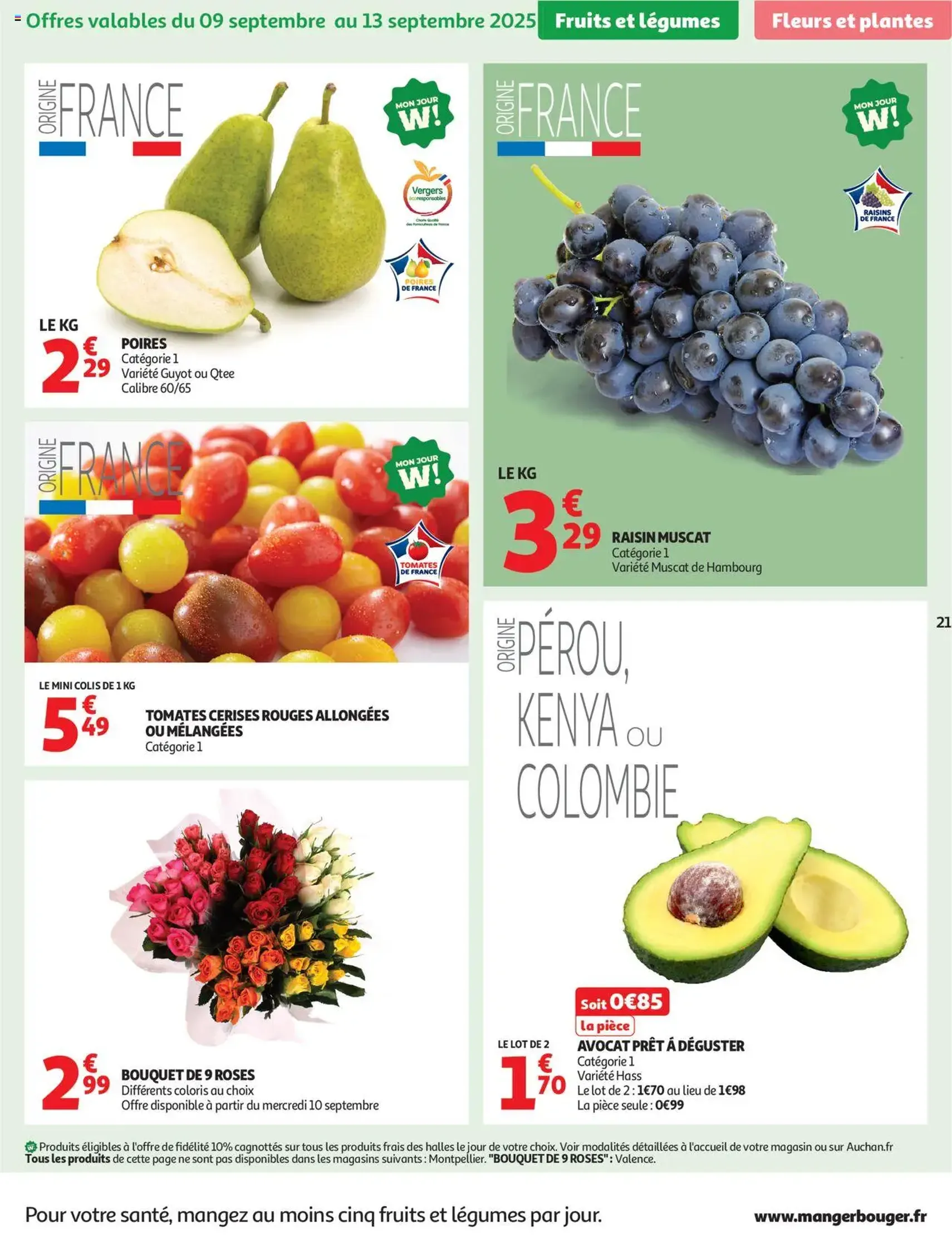 Auchan prospectus - brochure valable à partir du 09/09/2025, page 21 sur 60 Auchan prospectus - brochure valable à partir du 09/09/2025, page 21 sur 60