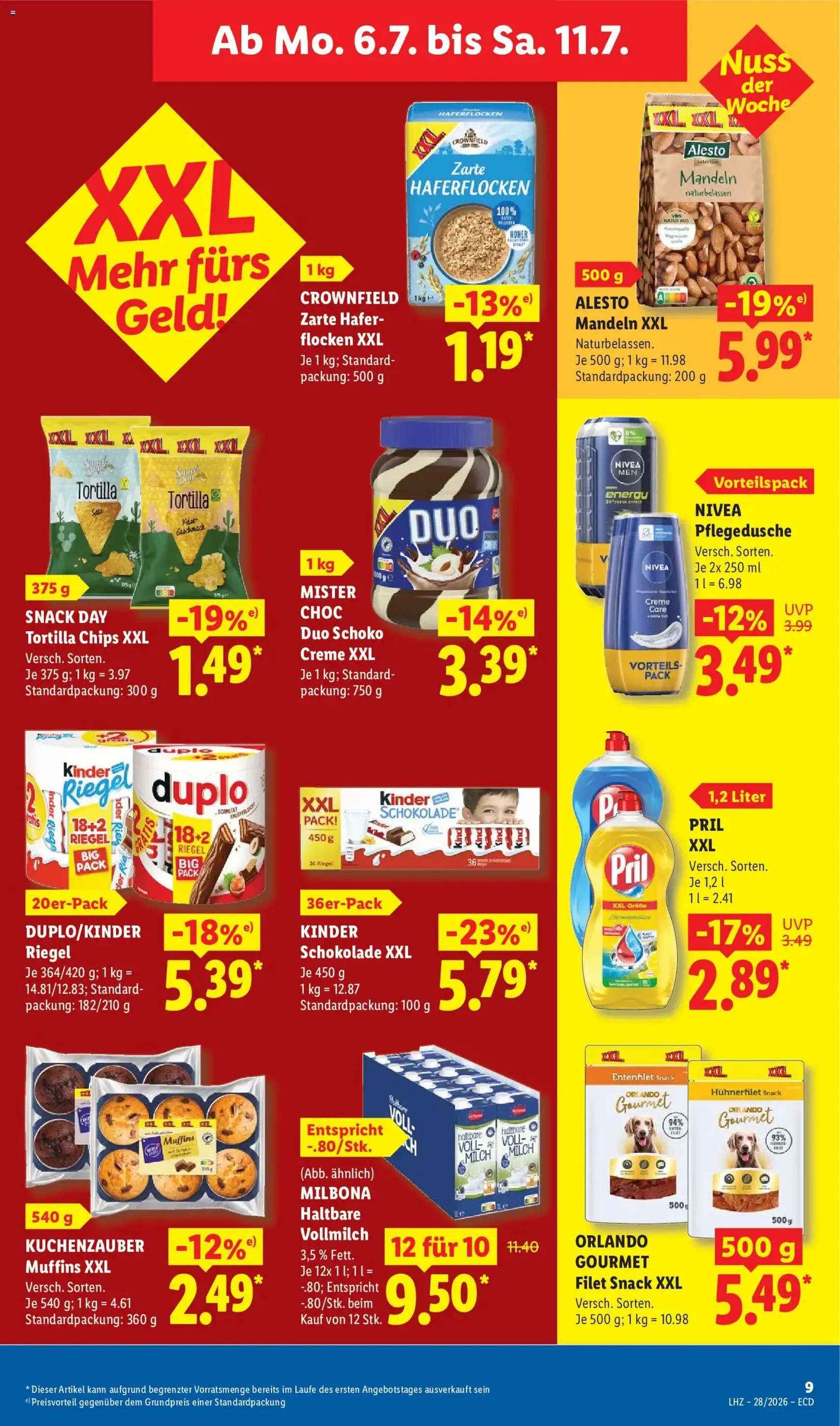 Lidl Prospekt - Gültiger Prospekt ab 06.07.2026, Seite 15 von insgesamt 62