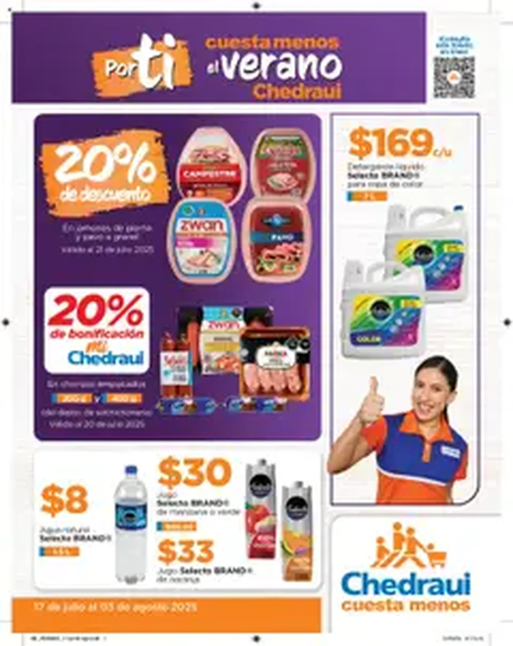 Chedraui - Folleto - folleto válido desde 17/07/2025 página 1 de 1