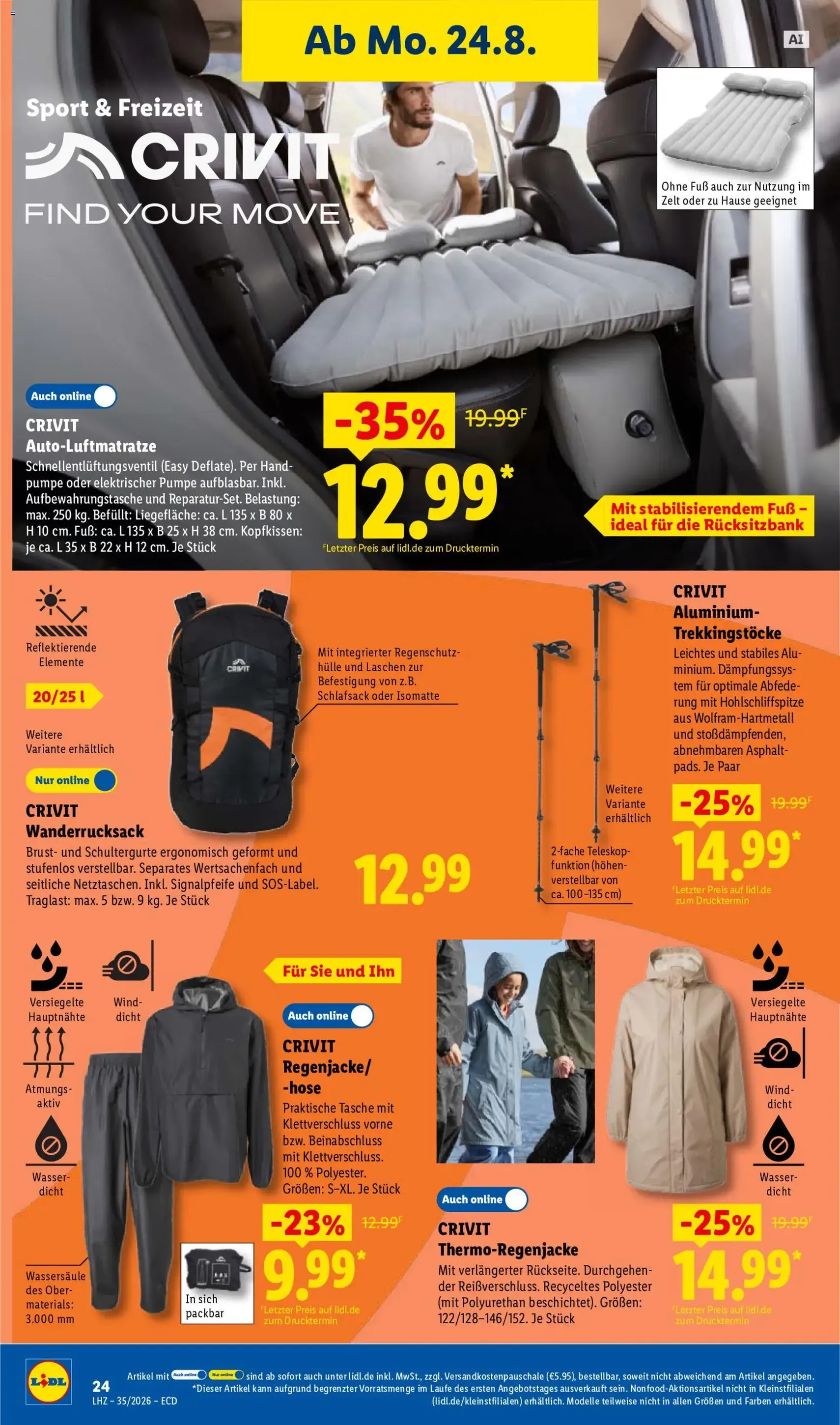 Lidl Prospekt - Gültiger Prospekt ab 24.08.2026, Seite 46 von insgesamt 71