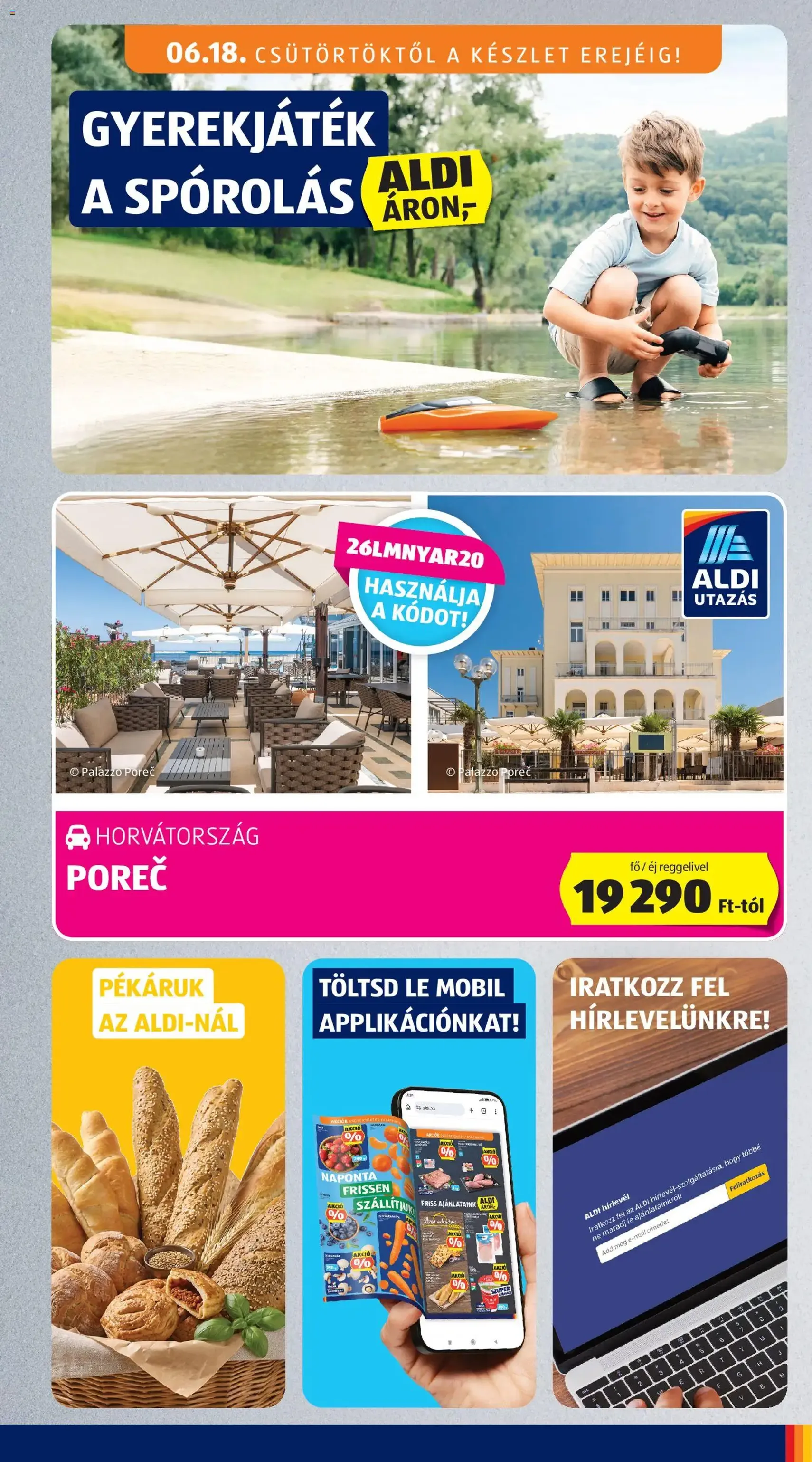 Aldi akciós újság - 2026.06.18. érvényes szórólap 7 oldal 37 oldalból