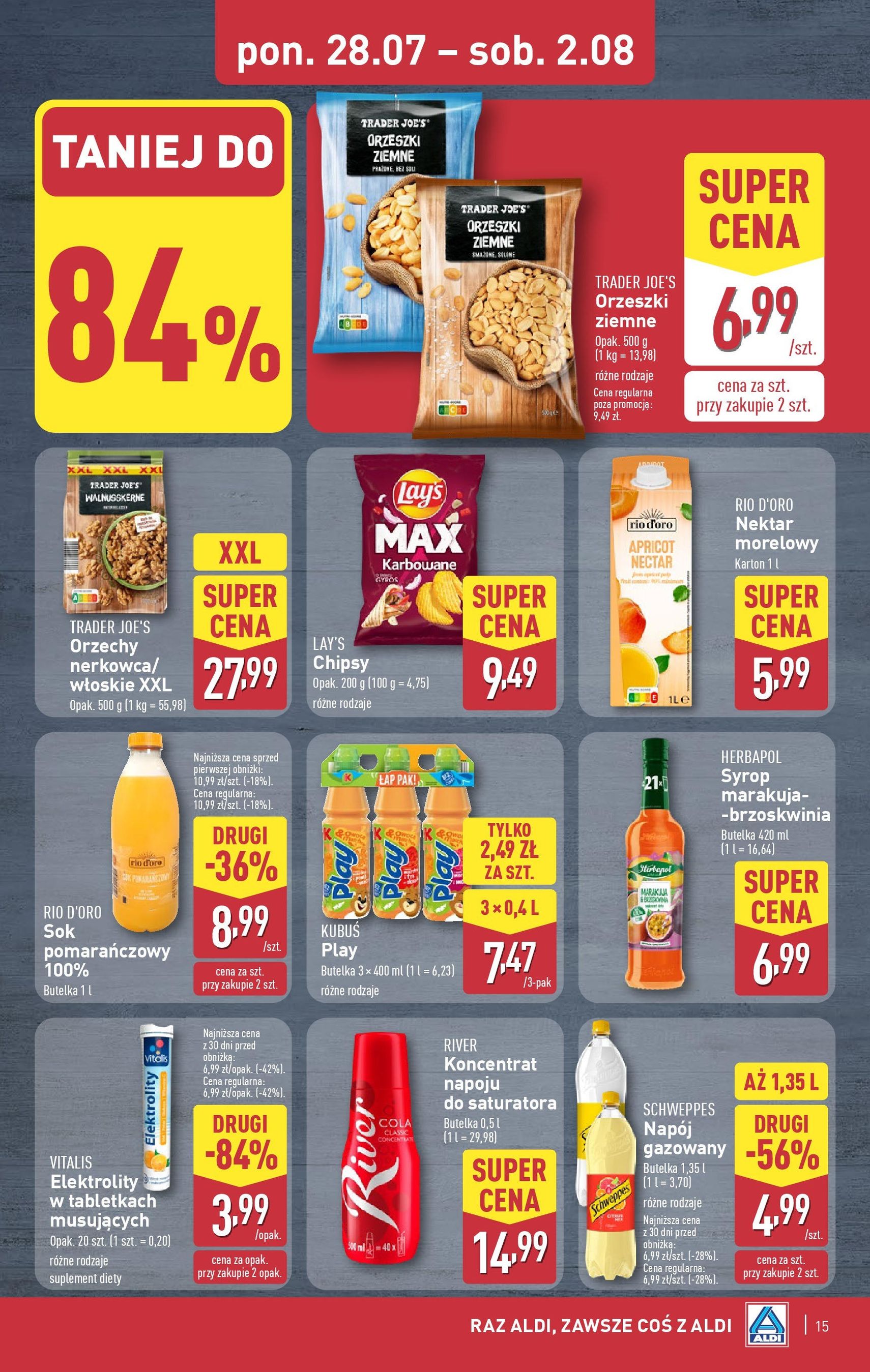 Aldi Gazetka - ważny gazetka od 28.07.2025 strona 15 z 42 Aldi Gazetka - ważny gazetka od 28.07.2025 strona 15 z 42