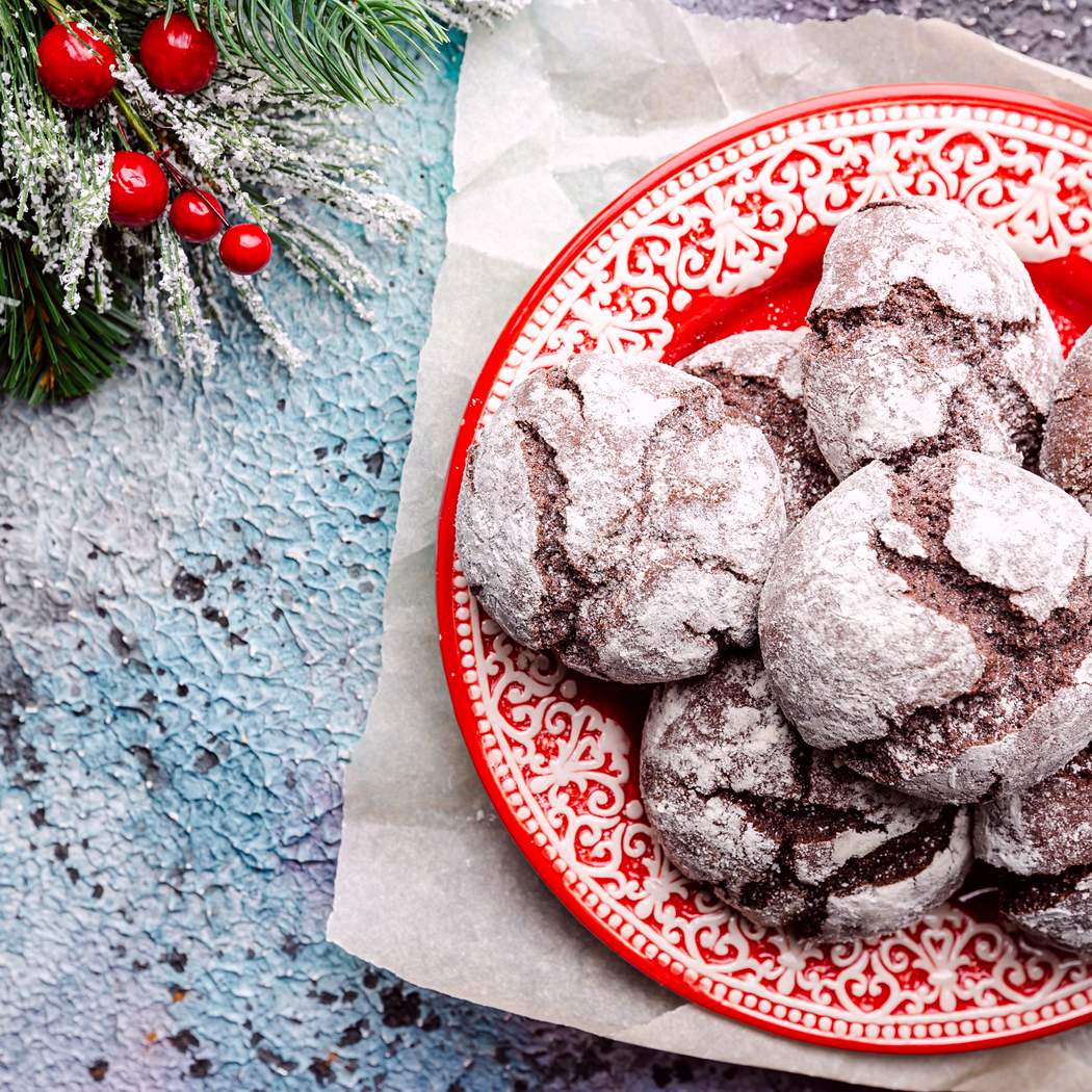 Čokoládové crinkles