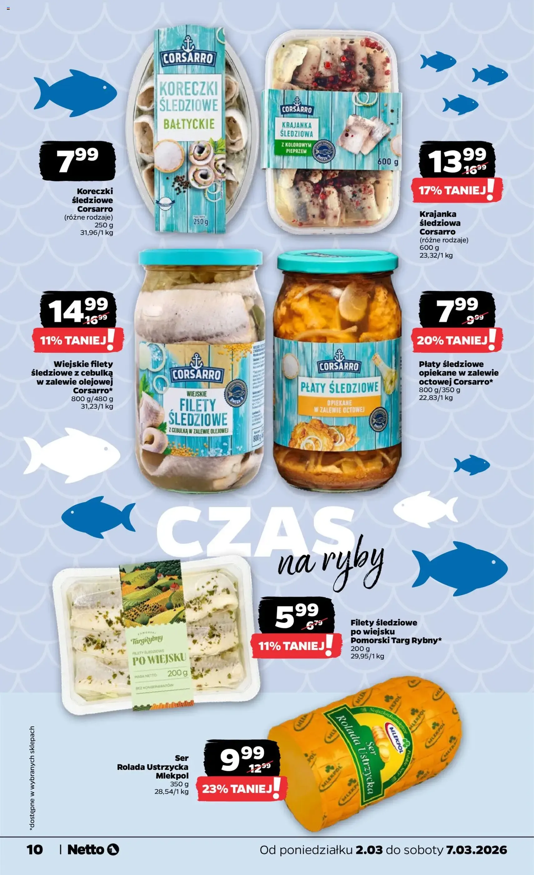Netto gazetka od poniedziałku spożywcza - ważny gazetka od 02.03.2026 strona 10 z 33