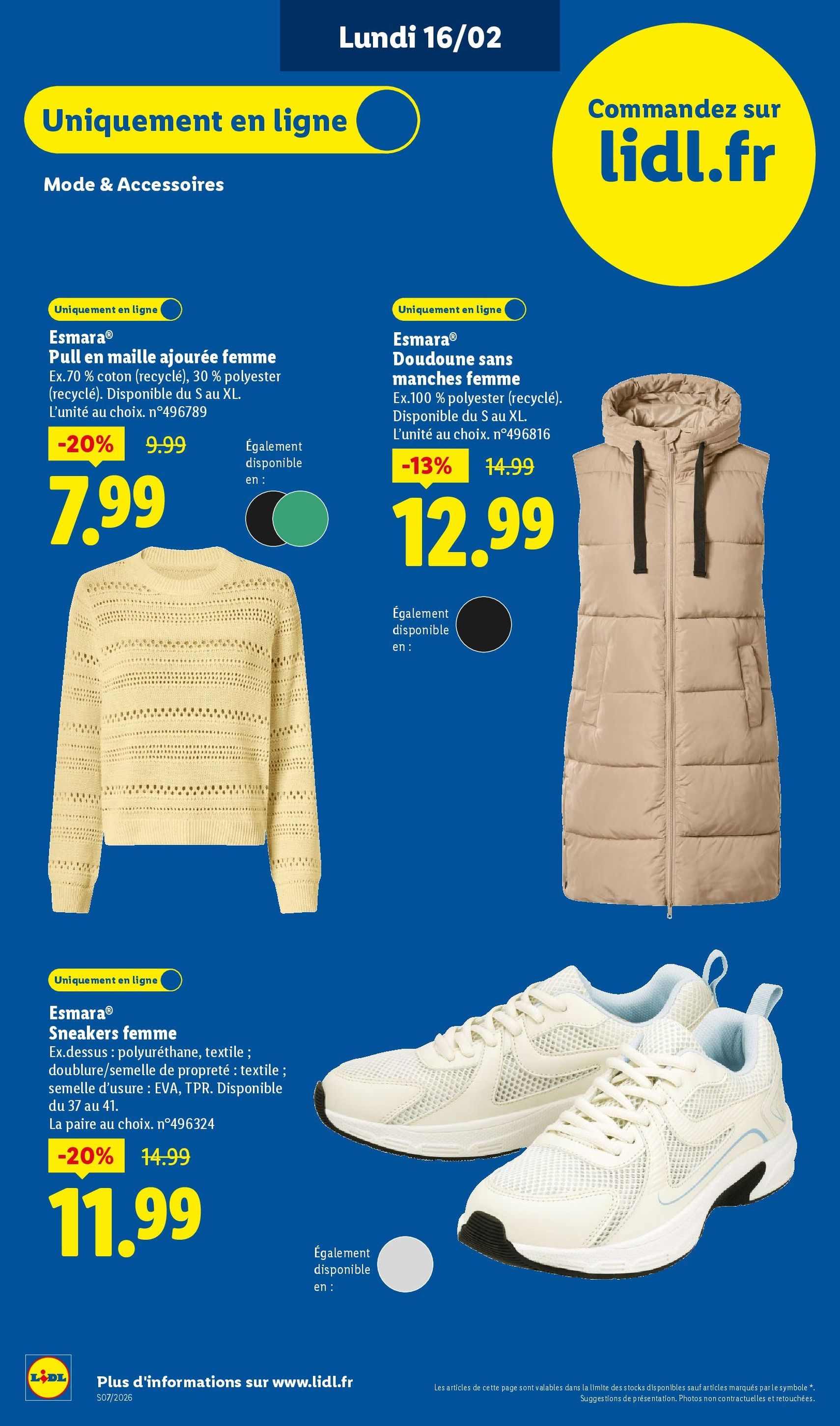 LIDL catalogue semaine 7 - brochure valable à partir du 12/02/2026, page 76 sur 79