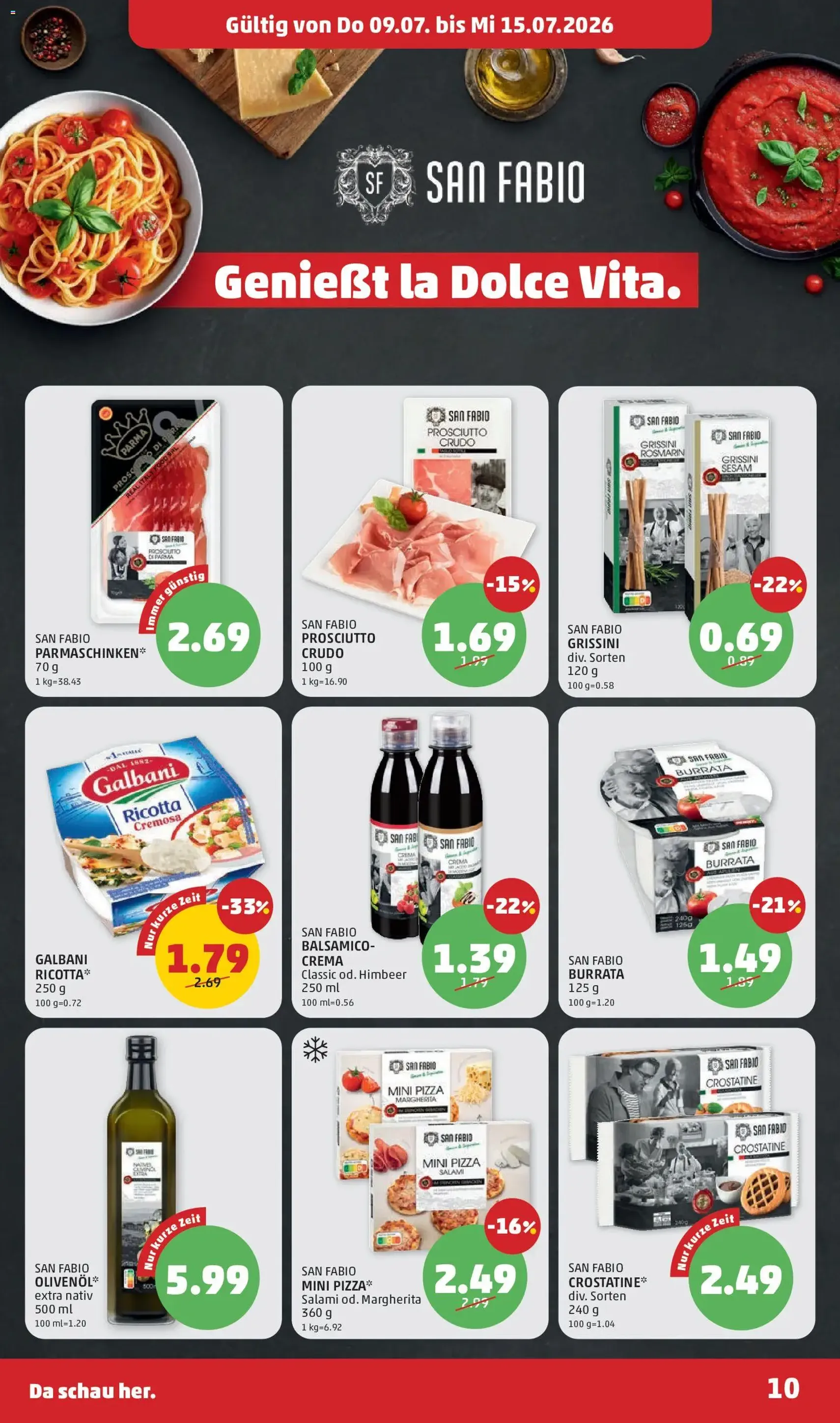 Penny Markt Flugblatt - Gültiger Prospekt ab 09.07.2026, Seite 10 von insgesamt 28