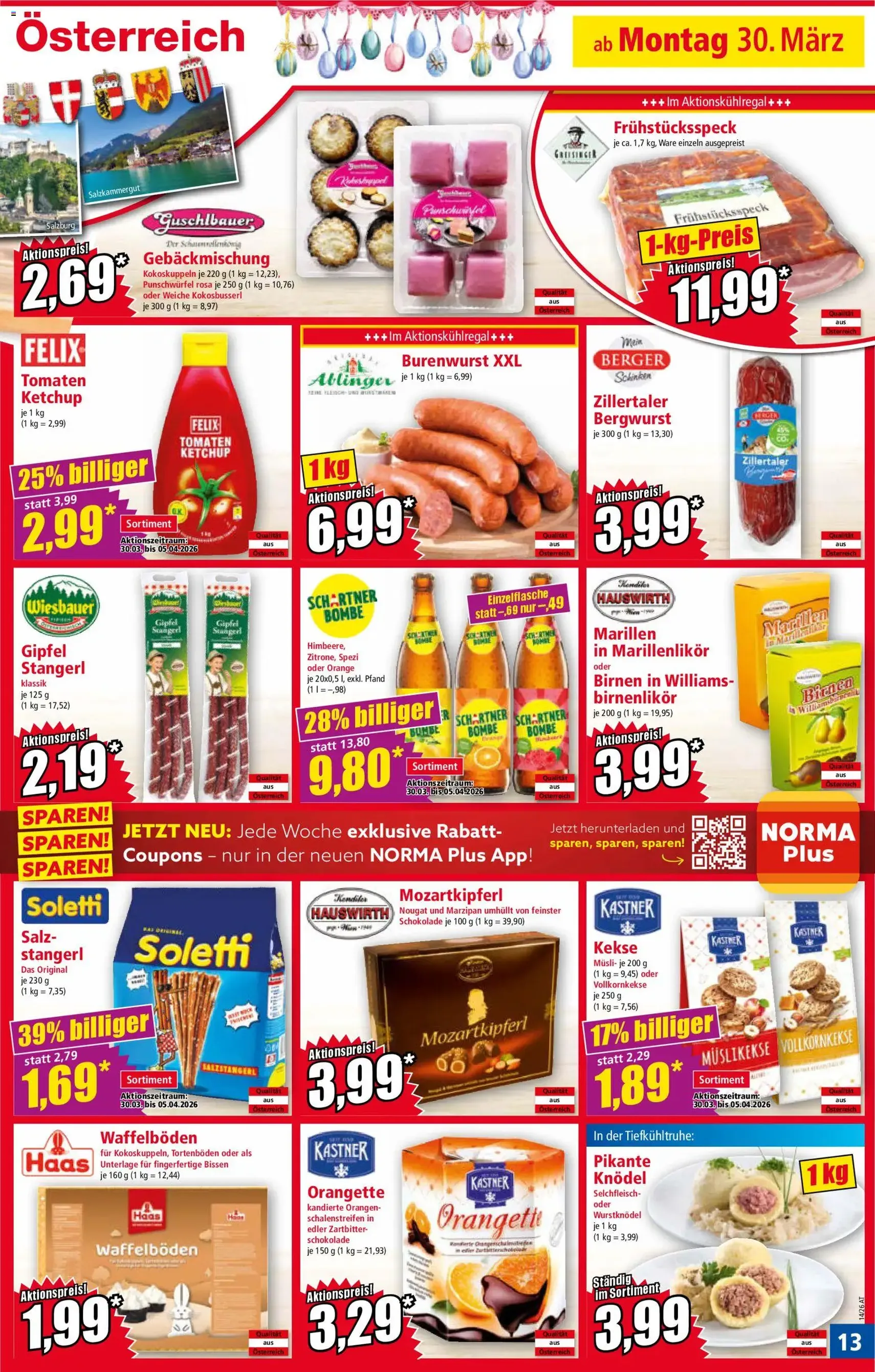 Norma Flugblatt - Gültiger Prospekt ab 30.03.2026, Seite 13 von insgesamt 20