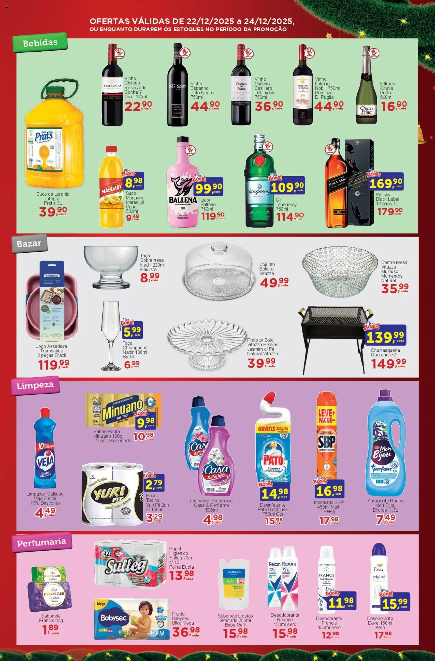 Rossi Supermercados - Ofertas da semana - folheto válido a partir de 22/12/2025 página 3 de 4