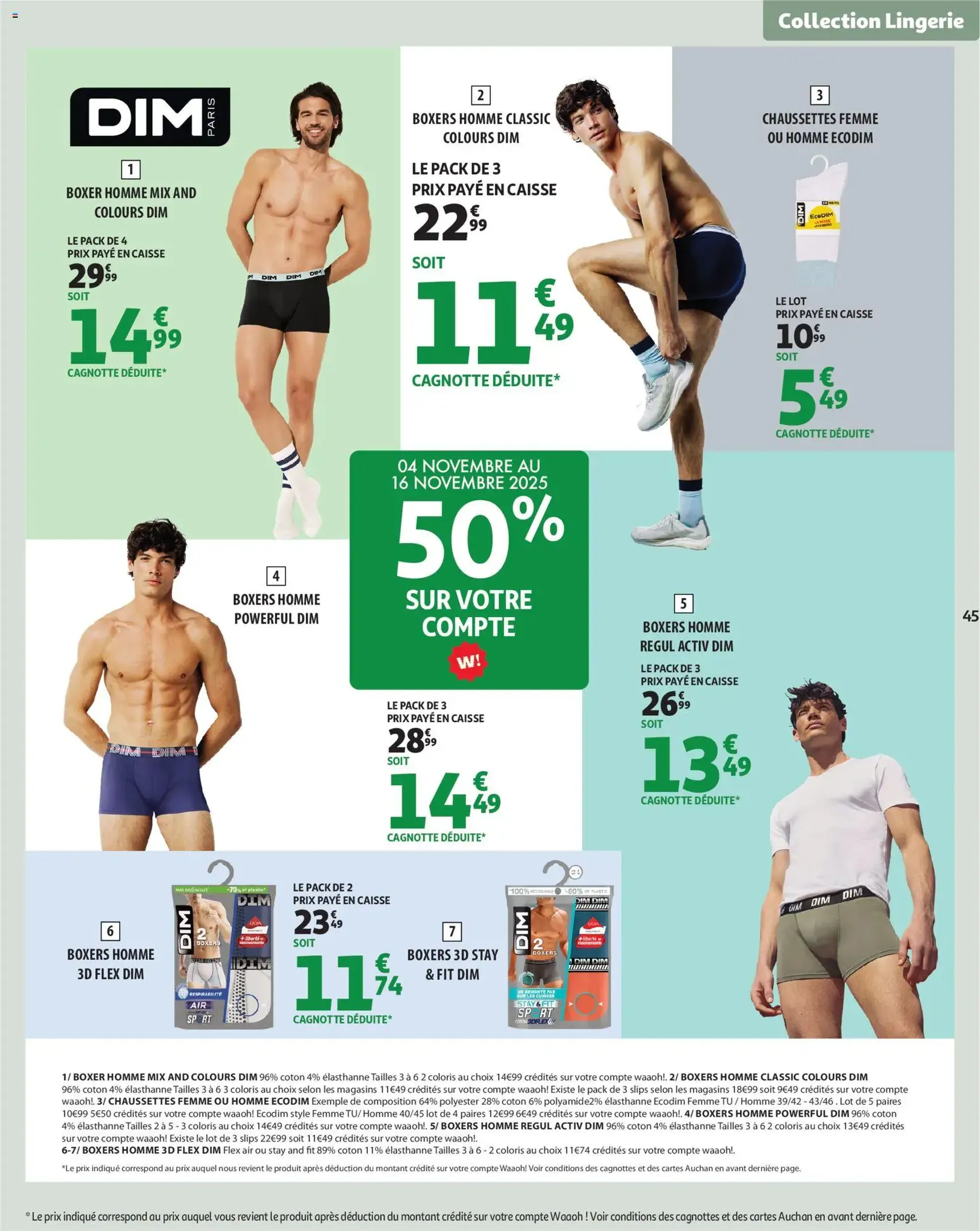 Auchan prospectus - brochure valable à partir du 04/11/2025, page 45 sur 62