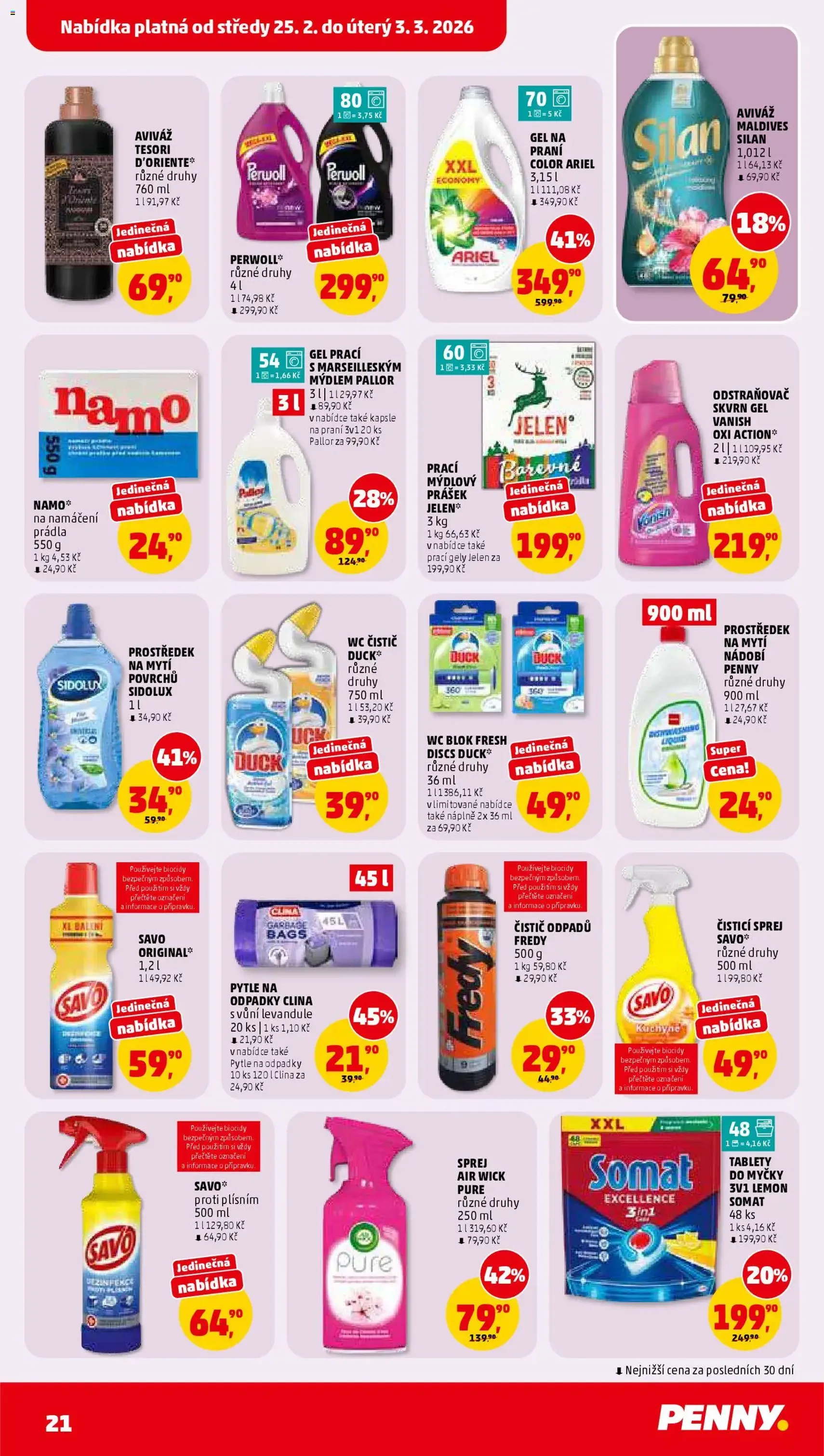 Penny Market leták - platný leták od 25.02.2026 strana 21 z 32