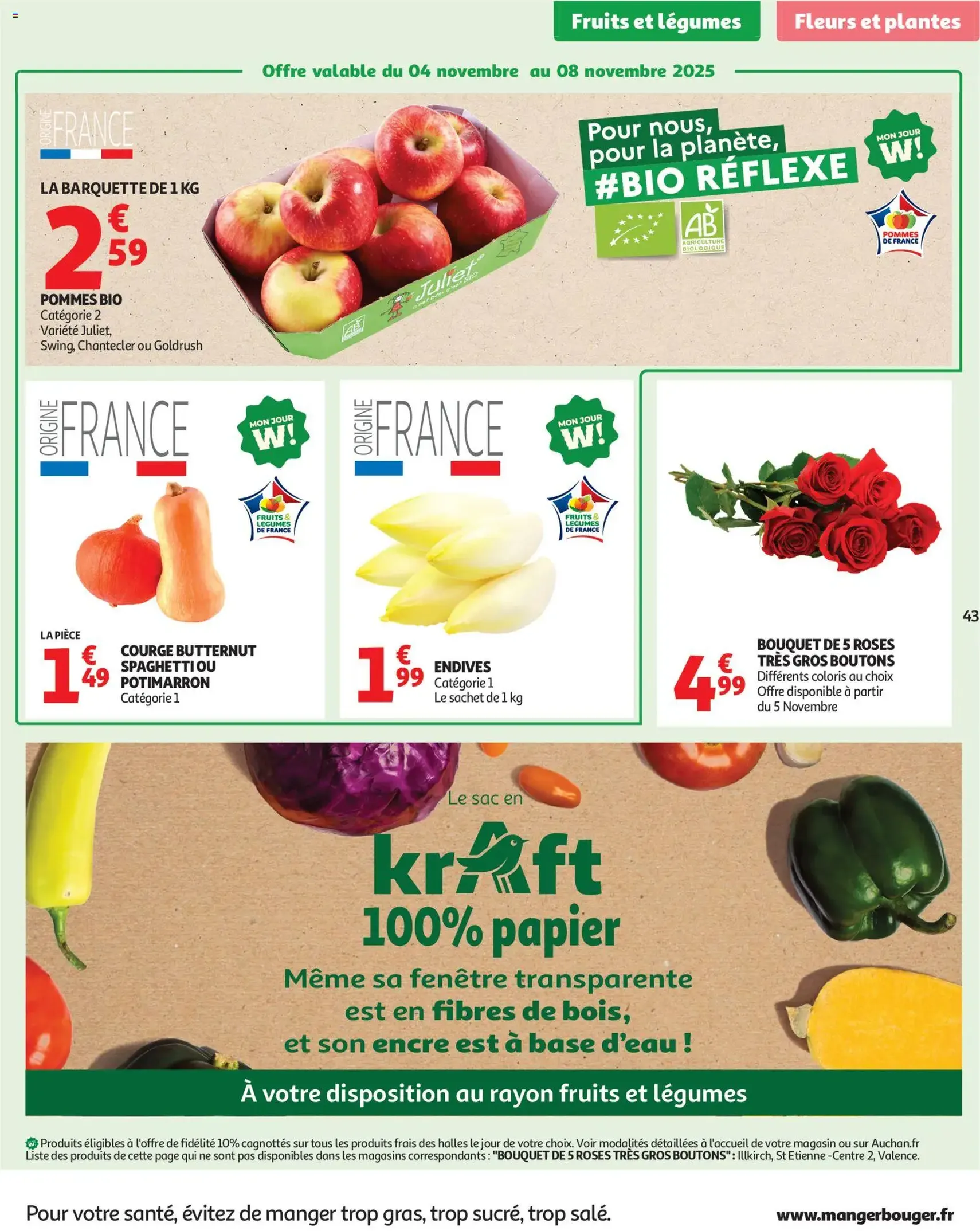 Auchan prospectus - brochure valable à partir du 04/11/2025, page 43 sur 62