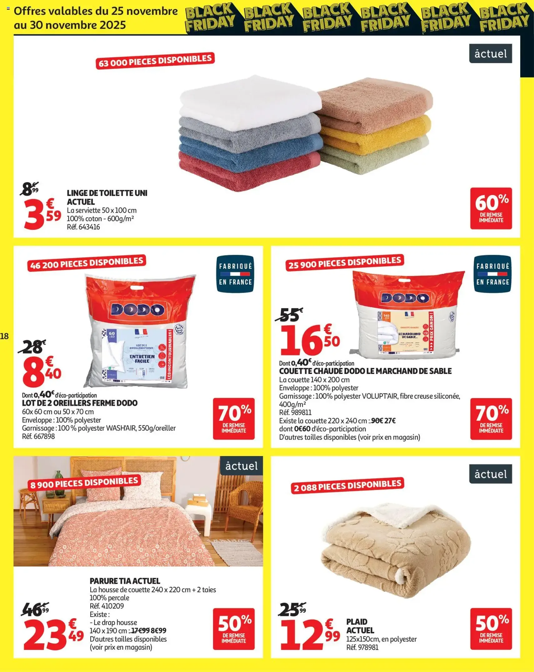 Auchan Black Friday - brochure valable à partir du 25/11/2025, page 18 sur 28