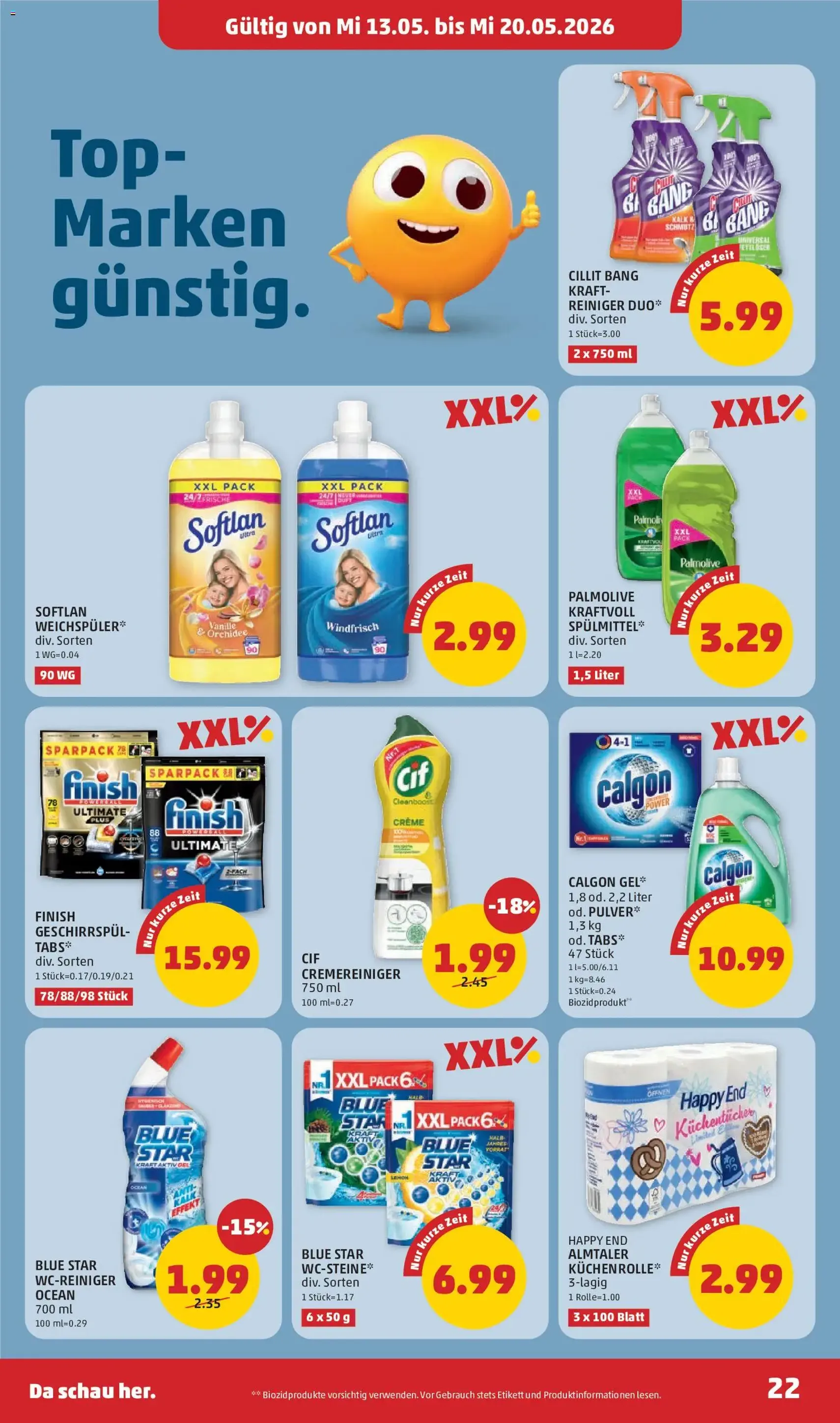 Penny Markt Flugblatt - Gültiger Prospekt ab 13.05.2026, Seite 22 von insgesamt 32