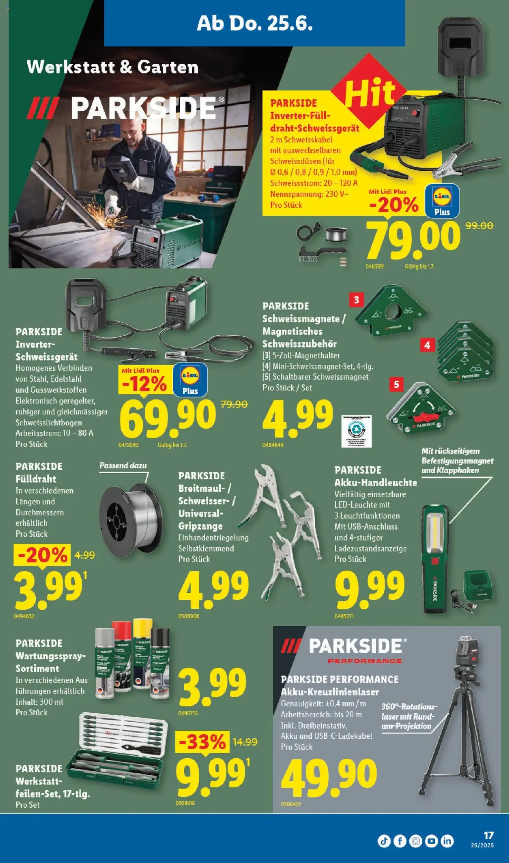 Lidl aktionen - Gültiger Prospekt ab 25.06.2026, Seite 19 von insgesamt 34