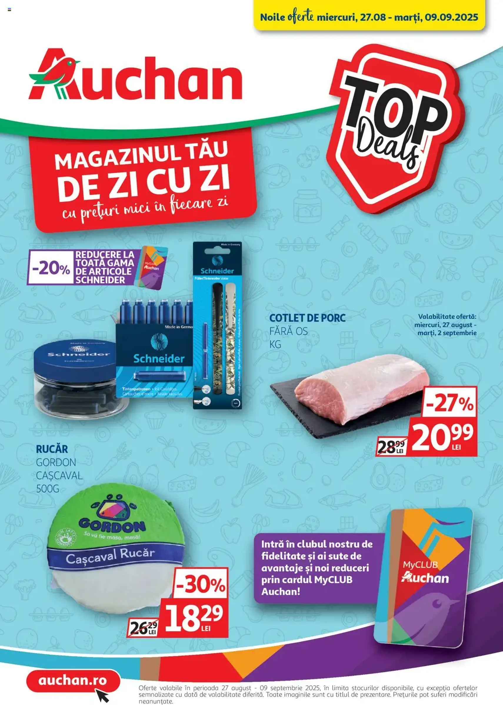 Catalog Auchan - cataloage valabile începând cu 27.08.2025 pagina 1 din 28 Catalog Auchan - cataloage valabile începând cu 27.08.2025 pagina 1 din 28