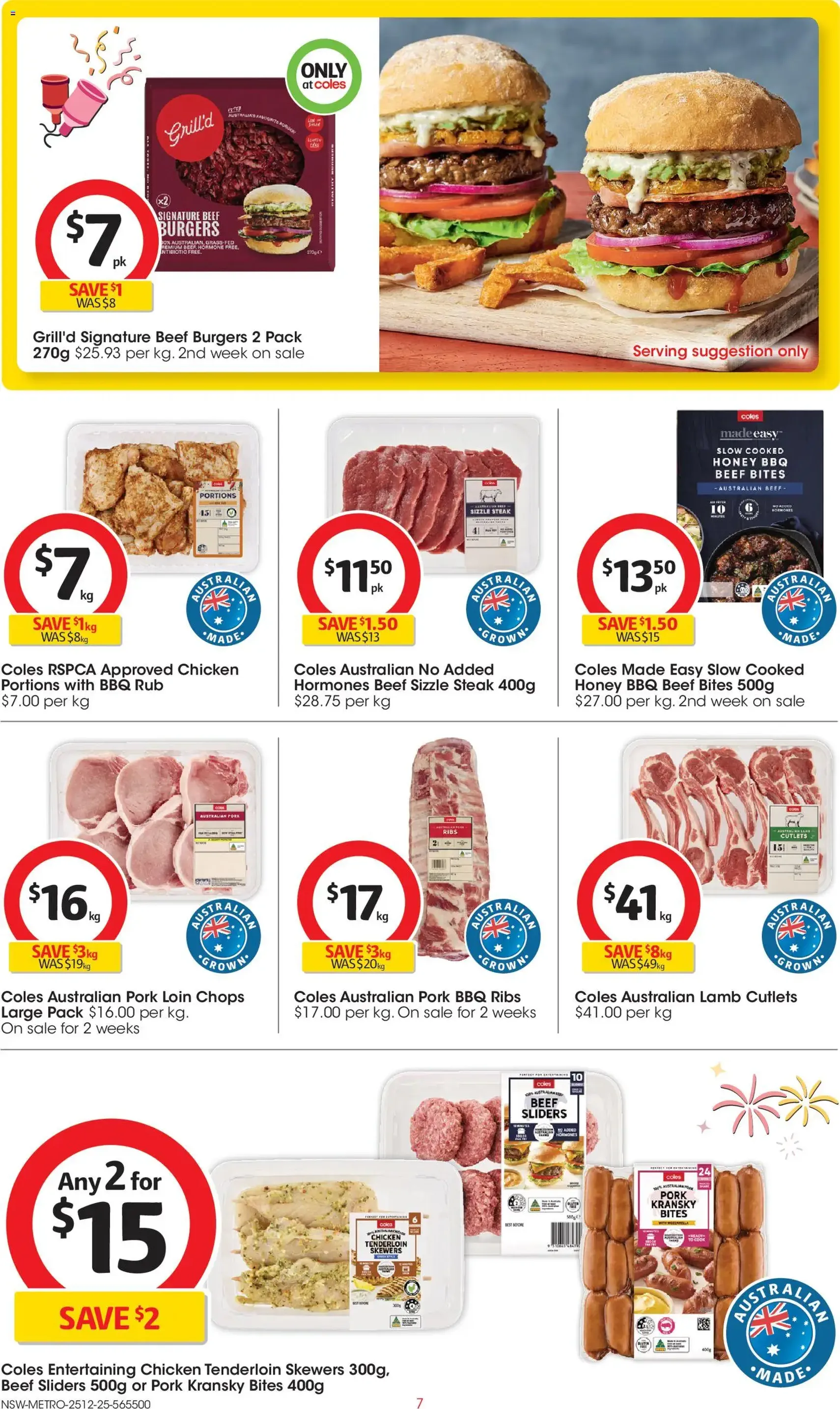 Coles Catalogue - valid flyer from 25/12/2025, page 7 of 43