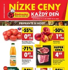 Biedronka leták - náhľad letáku platný od 18.09.2025