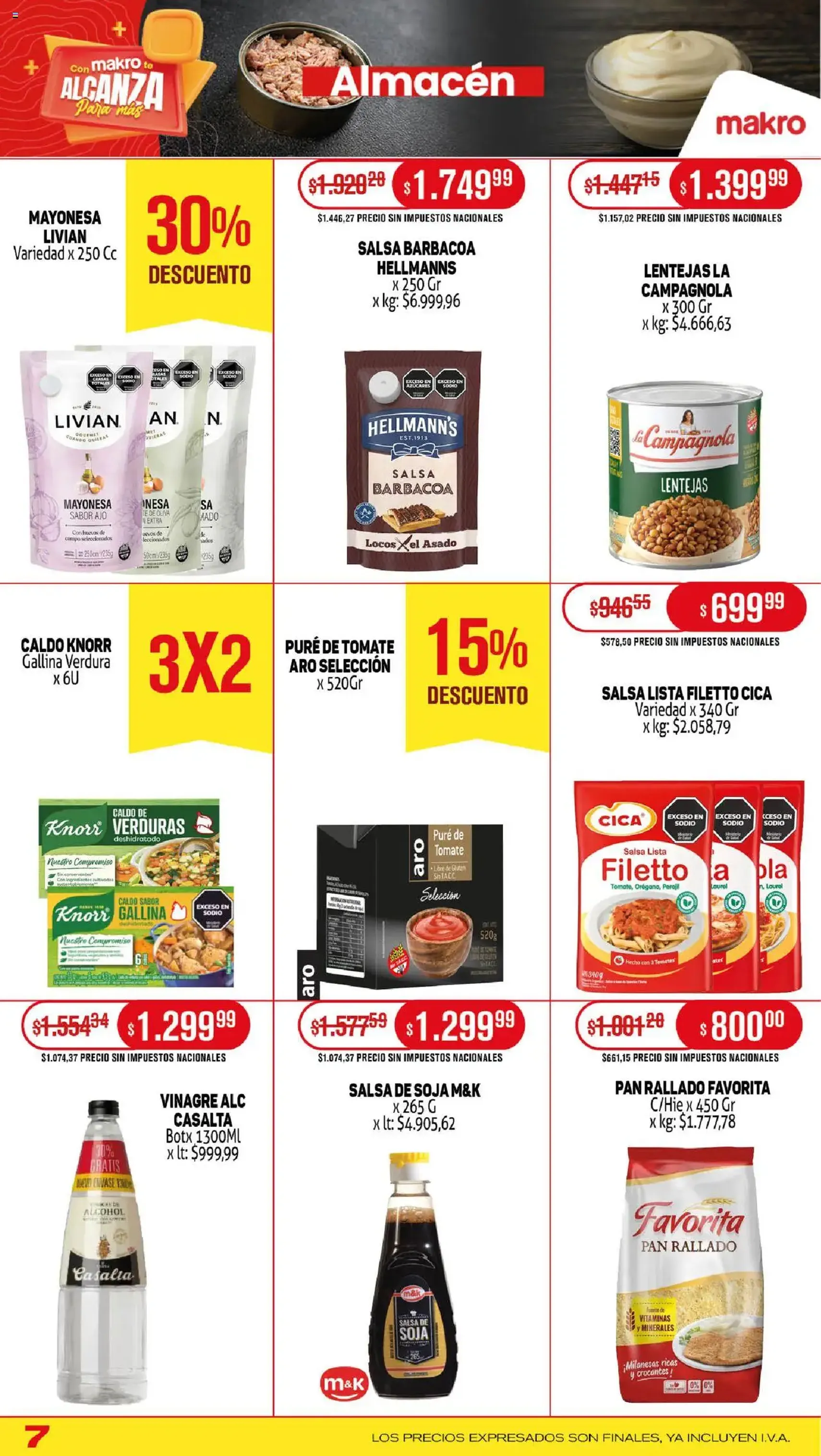 Makro ofertas - folleto válido desde 24/07/2025 página 7 de 20