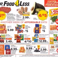 Food 4 Less Weekly Ad - Flyer preview valid from 12/03/2025