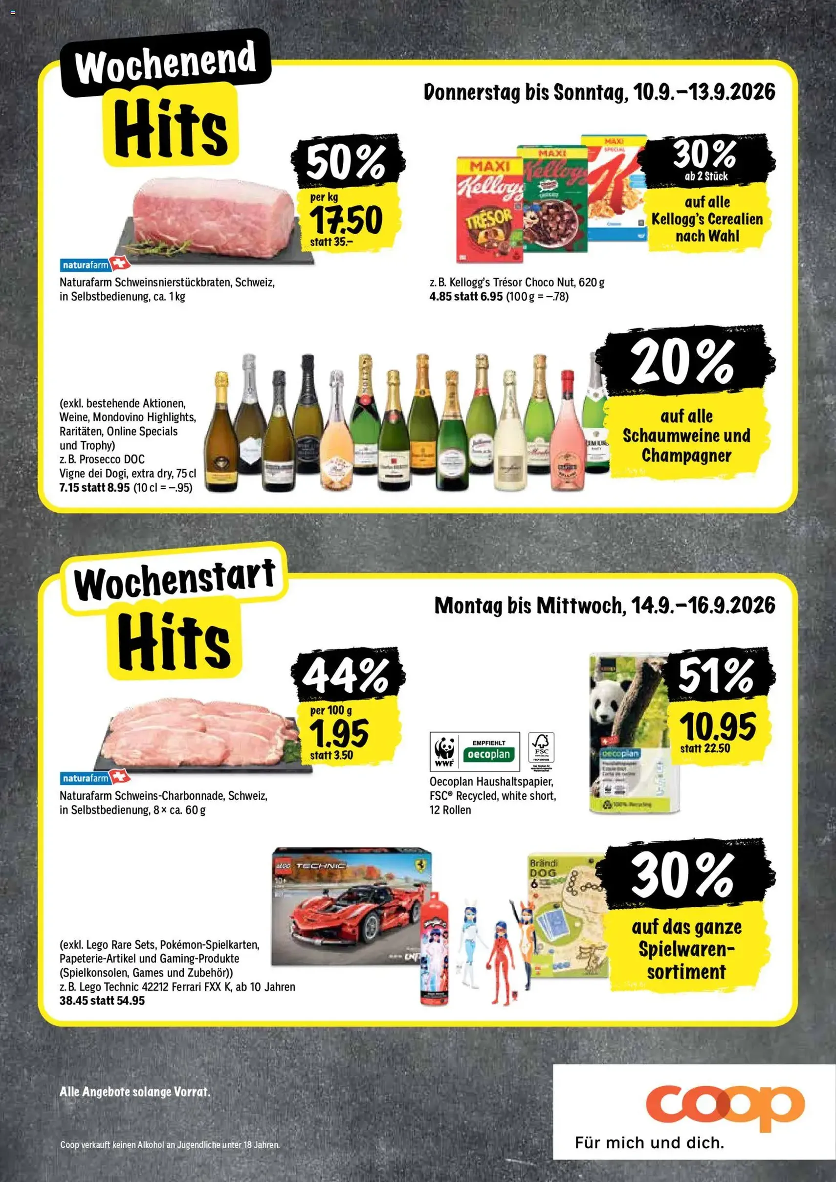 Coop aktionen - Gültiger Prospekt ab 10.09.2026, Seite 20 von insgesamt 24
