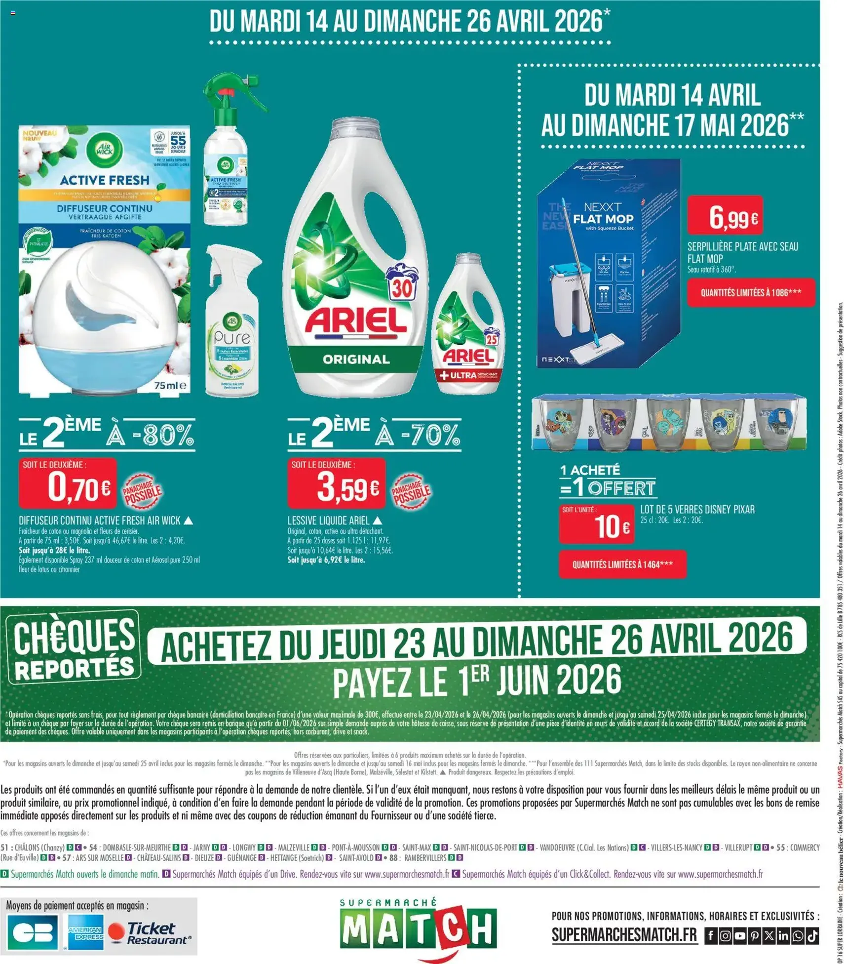 Match Supermarché catalogue - brochure valable à partir du 14/04/2026, page 22 sur 22