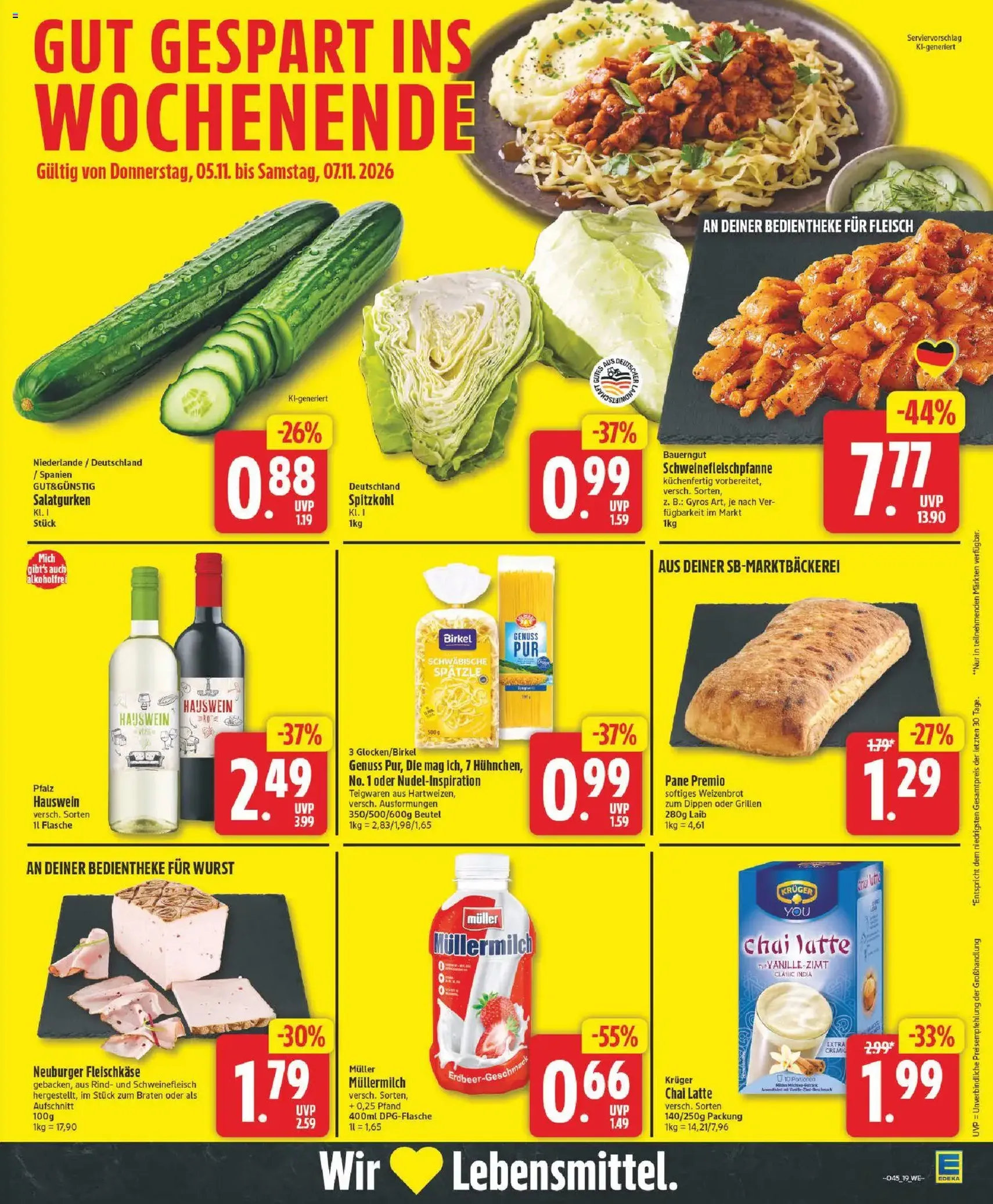 Edeka Prospekt - Gültiger Prospekt ab 02.11.2026, Seite 25 von insgesamt 30