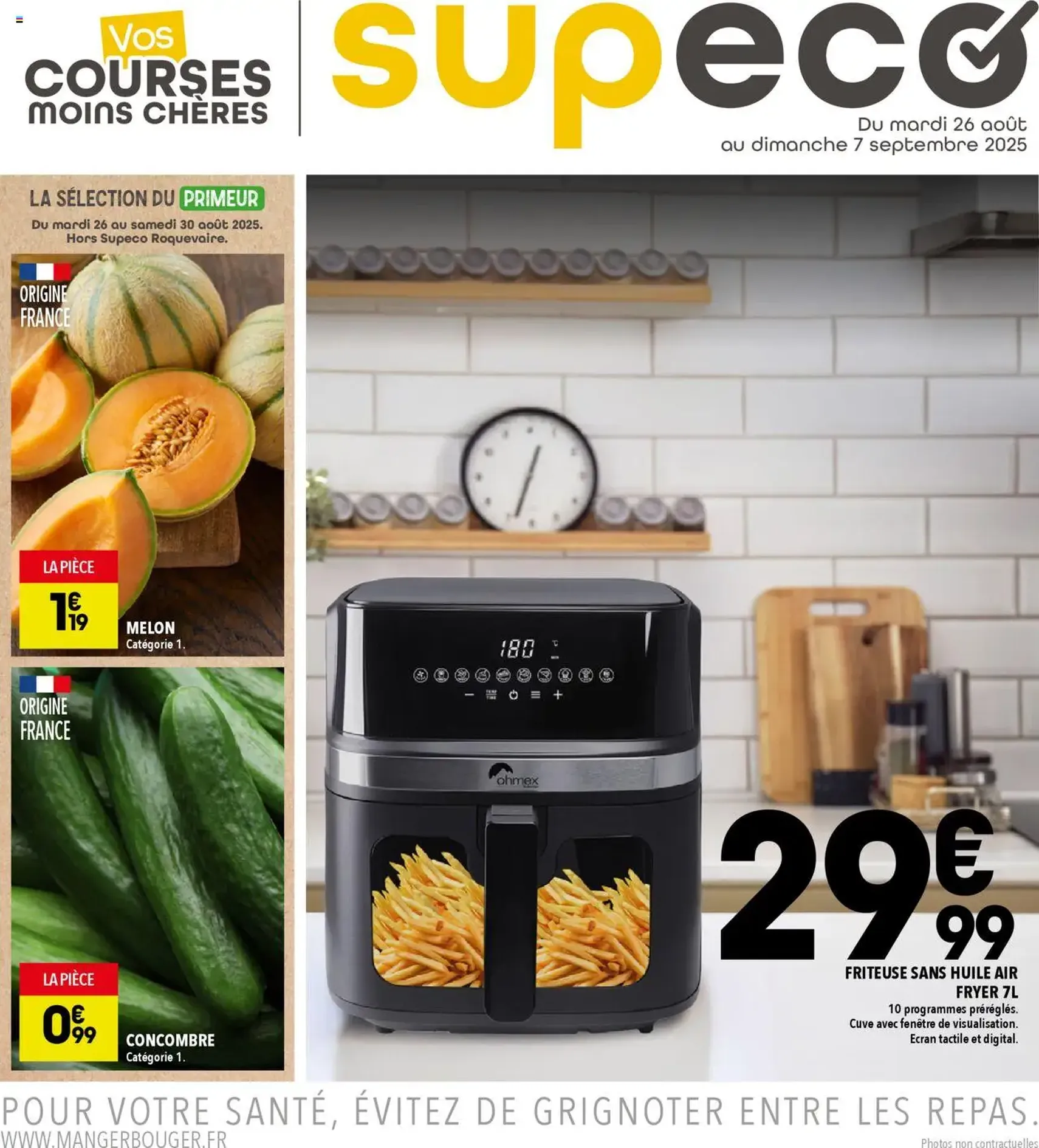 Supeco catalogue - brochure valable à partir du 26/08/2025, page 1 sur 4