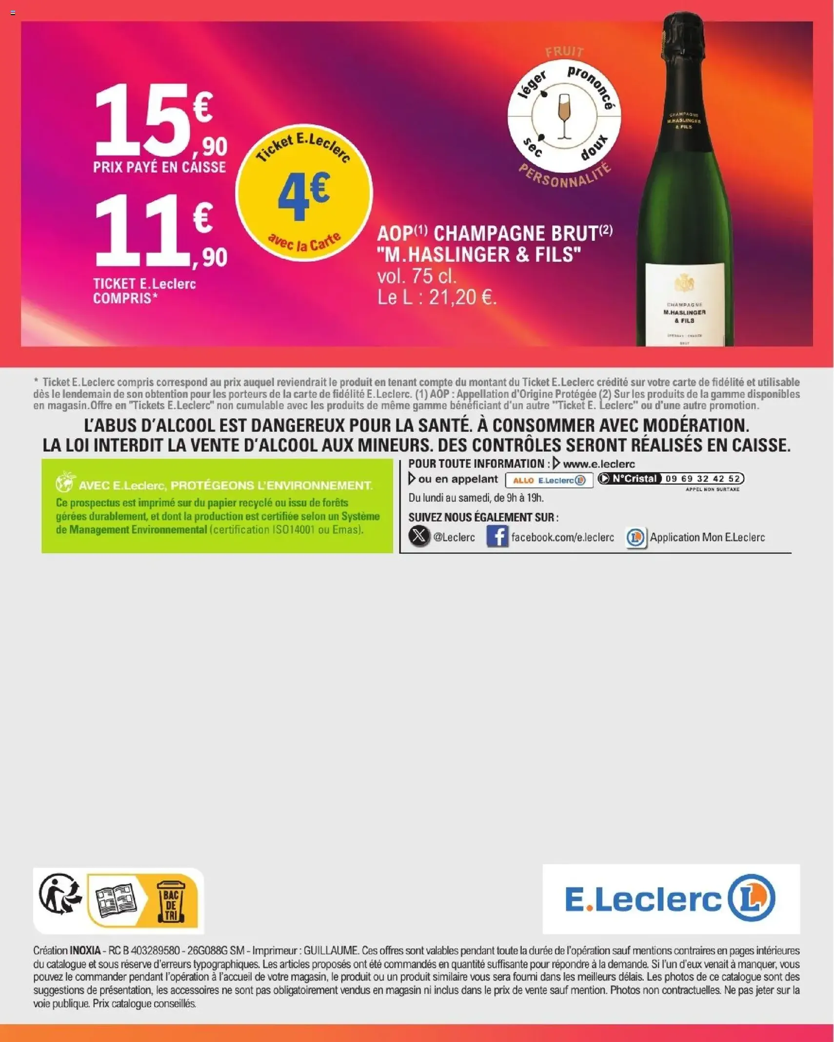 E.Leclerc Black Friday - brochure valable à partir du 21/11/2025, page 20 sur 20