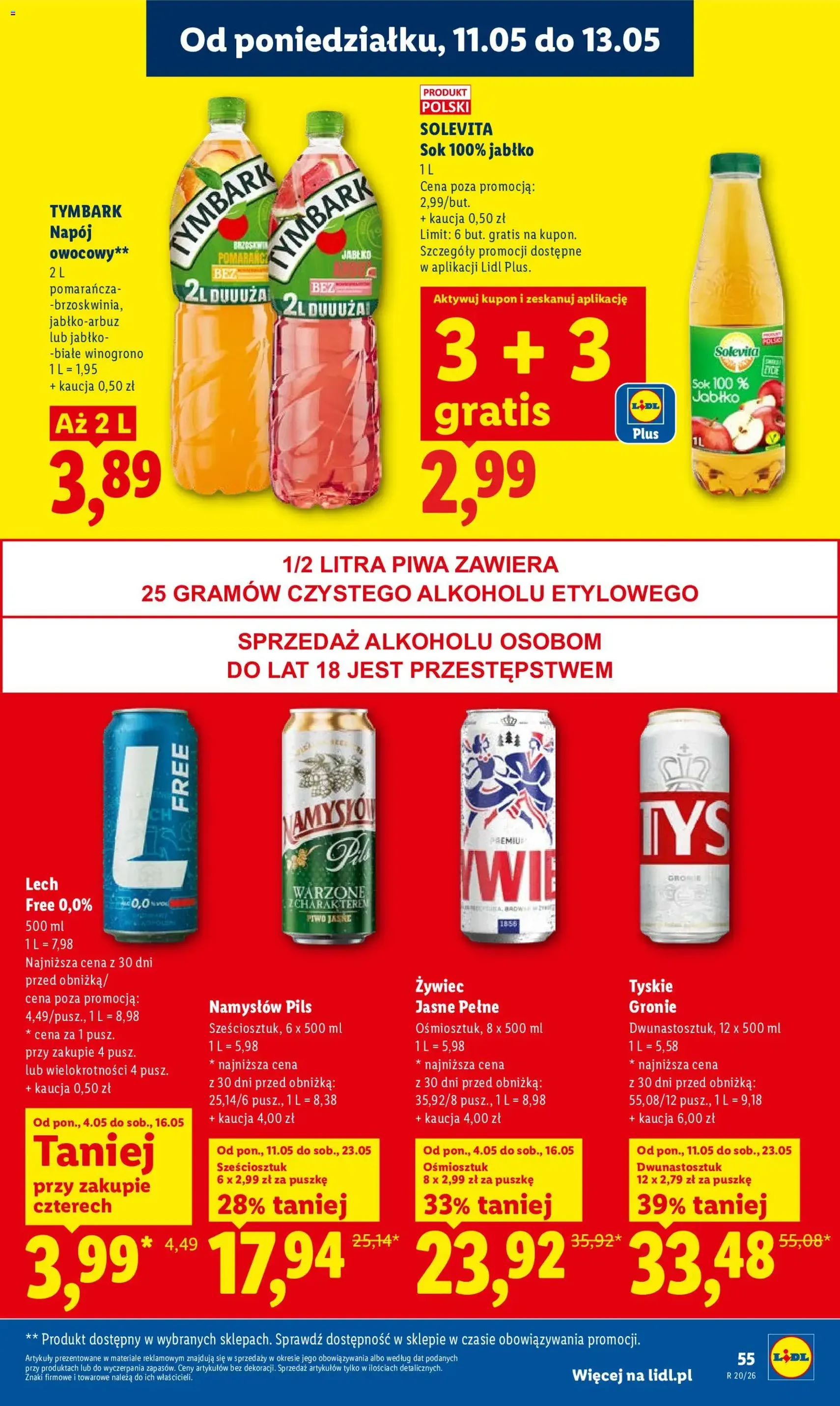 Lidl gazetka - ważny gazetka od 11.05.2026 strona 55 z 97