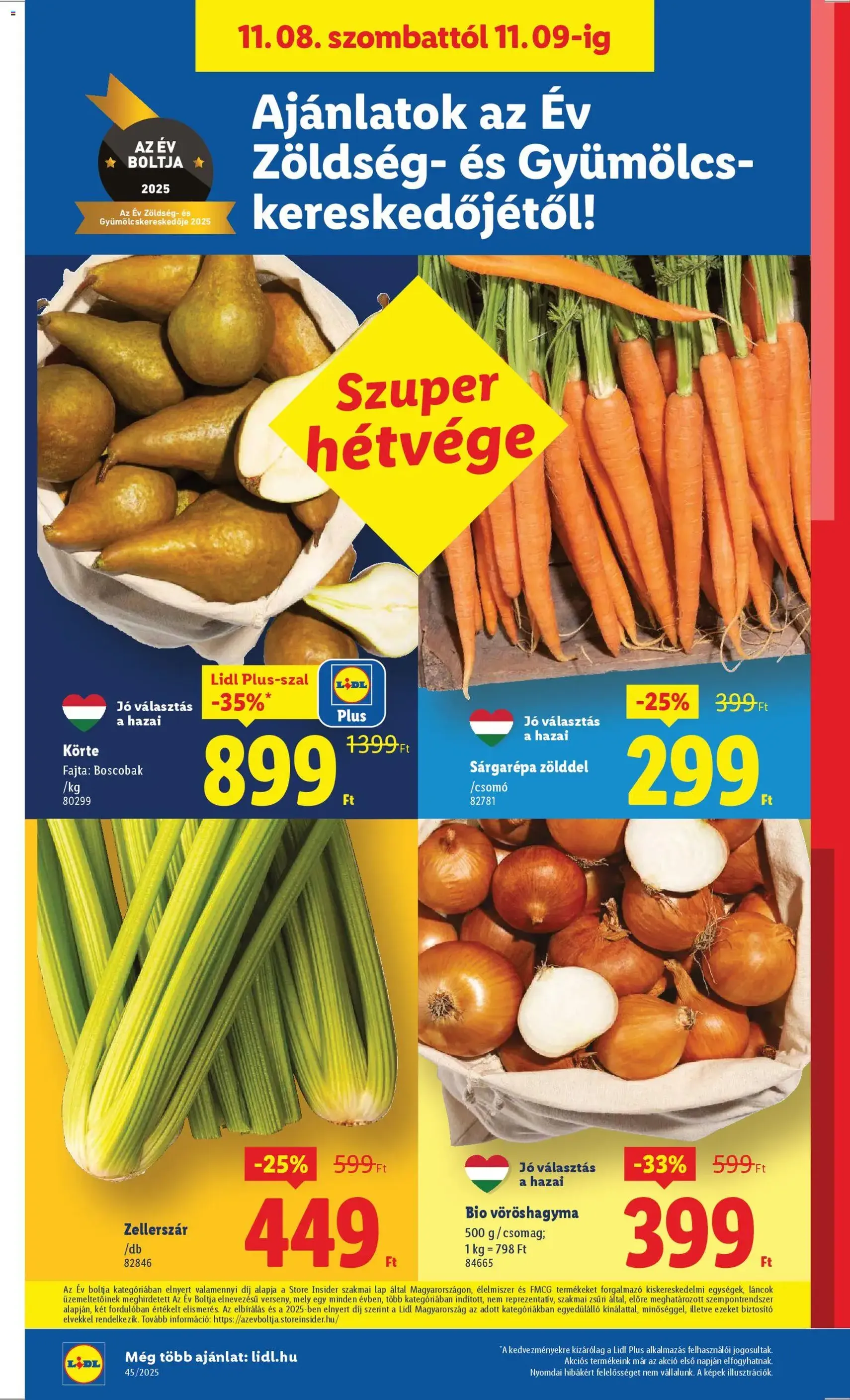 Lidl Akciós újság - 2025.11.06. érvényes szórólap 22 oldal 52 oldalból