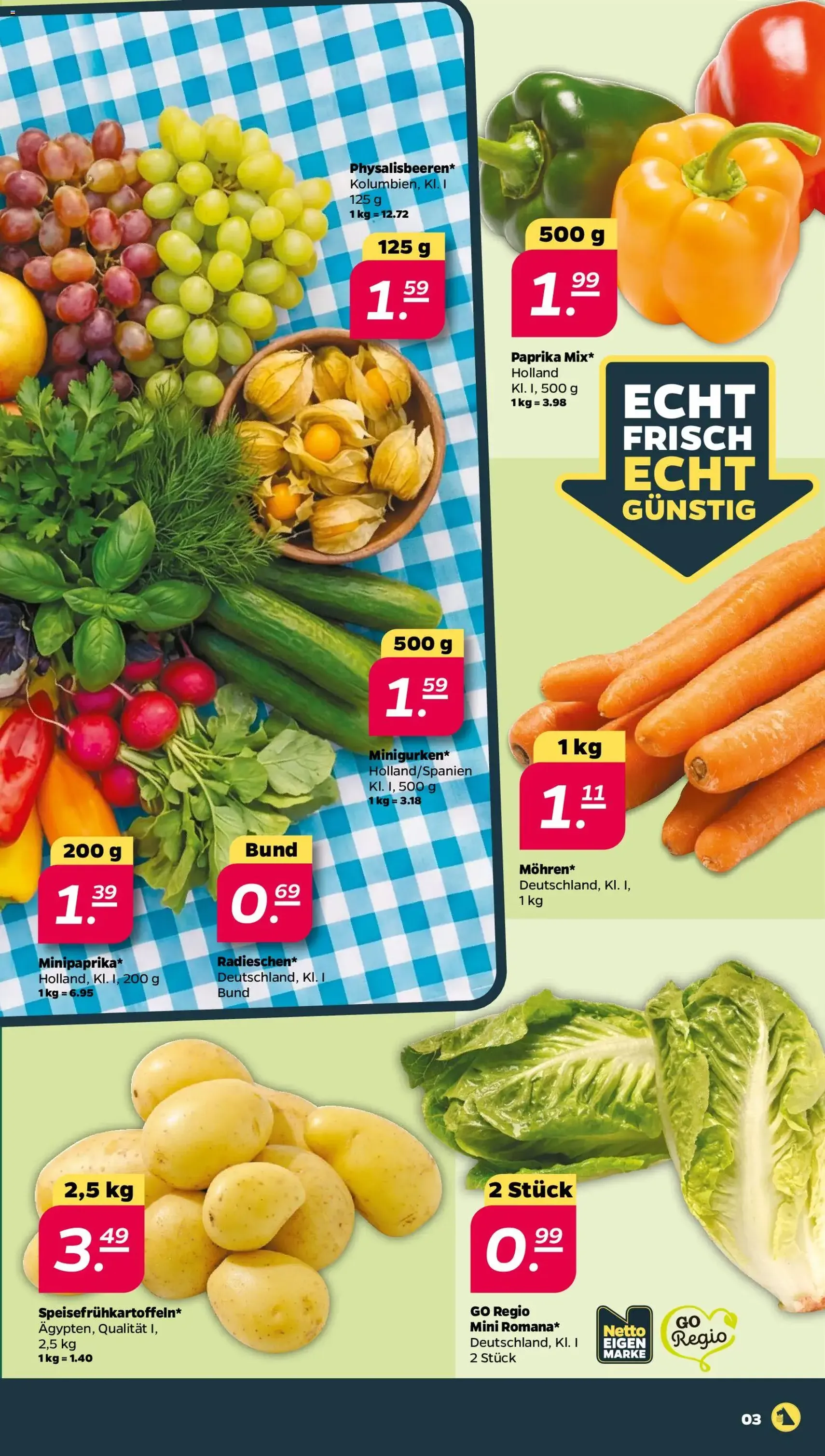 Netto Prospekt - Gültiger Prospekt ab 04.05.2026, Seite 3 von insgesamt 37