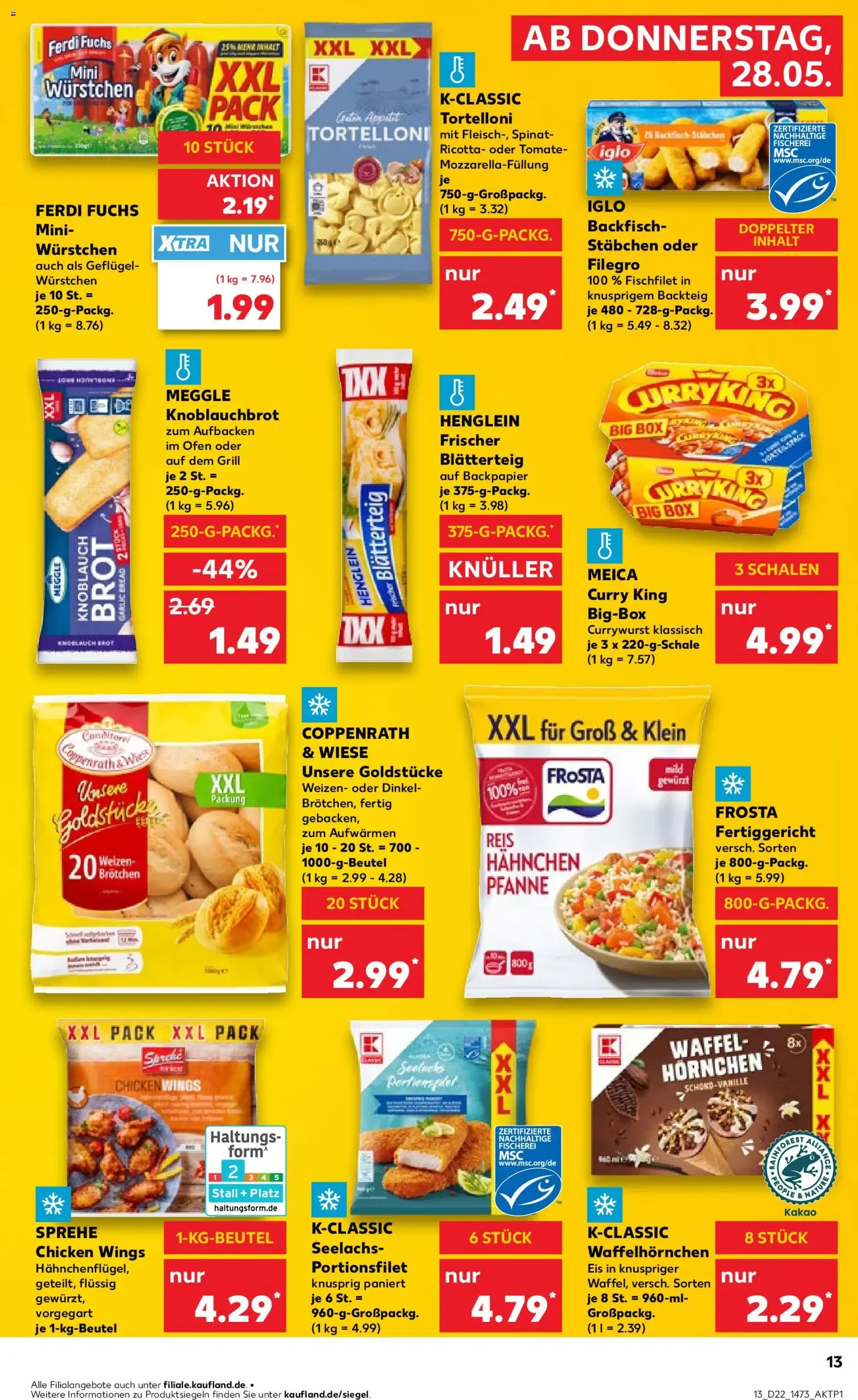 Kaufland Prospekt - Gültiger Prospekt ab 28.05.2026, Seite 13 von insgesamt 64