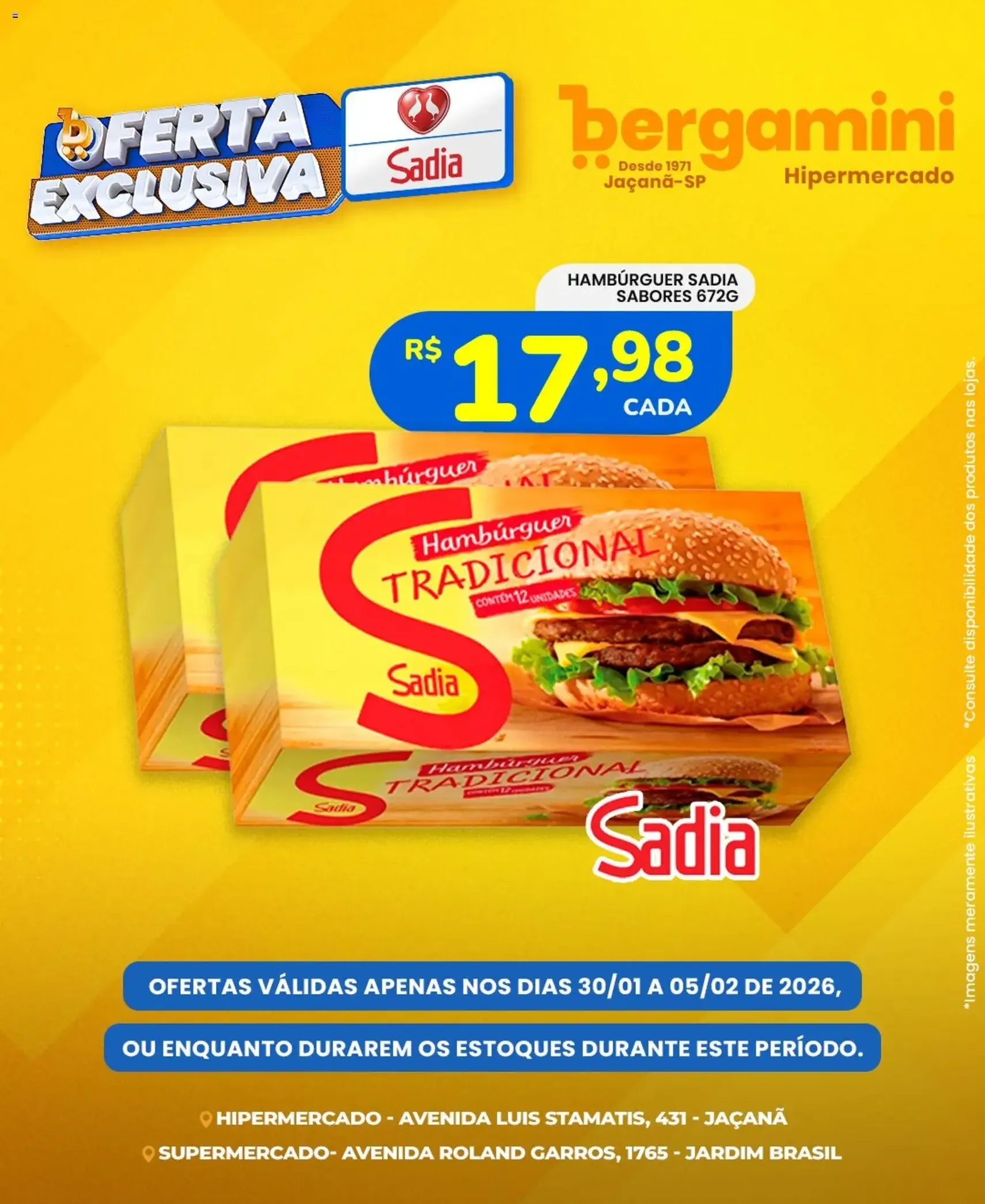 Supermercado Bergamini - Ofertas Sadia e Perdigão - folheto válido a partir de 30/01/2026 página 4 de 7