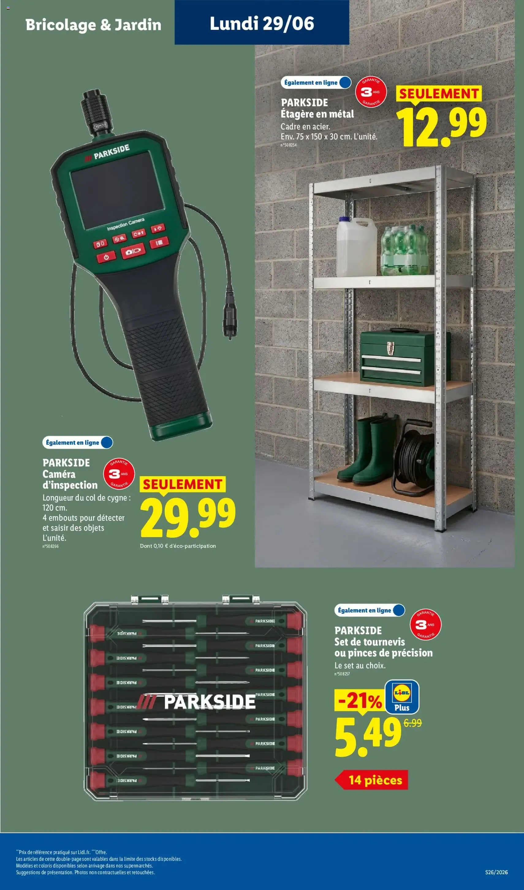LIDL catalogue - brochure valable à partir du 25/06/2026, page 57 sur 72