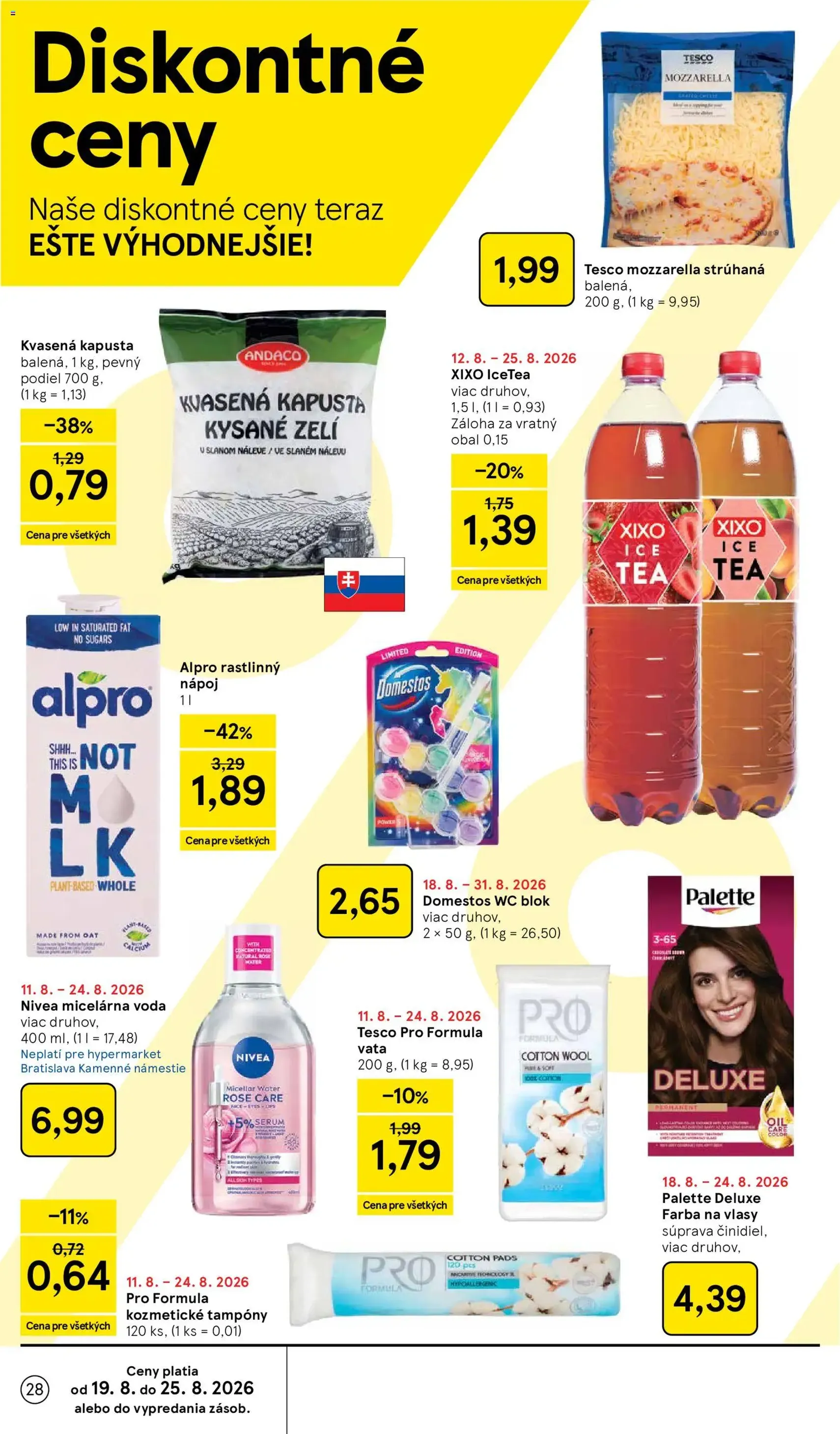 Tesco Hypermarket - leták - platný leták od 19.08.2026 strana 28 z 50
