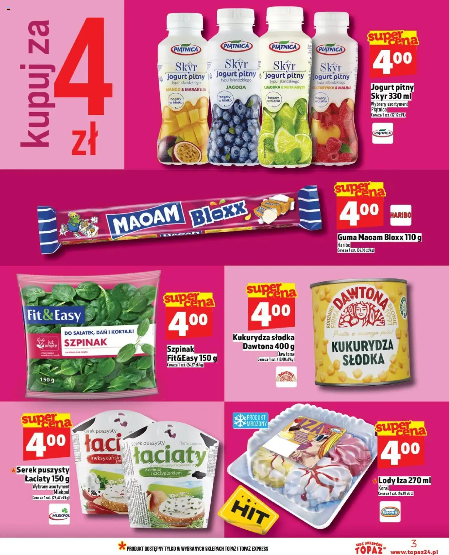 Topaz Gazetka - ważny gazetka od 14.08.2025 strona 3 z 32