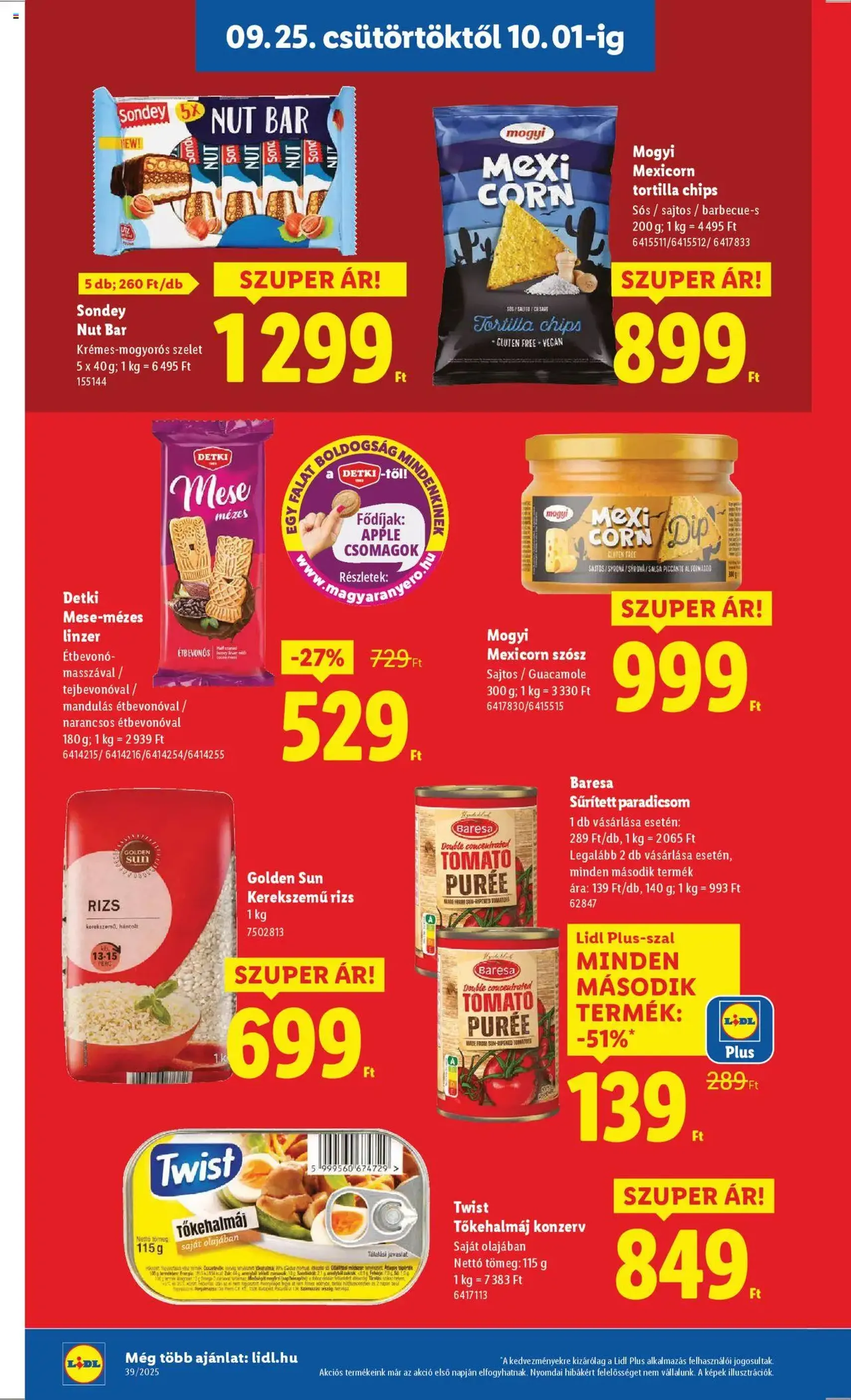 Lidl Akciós újság - 2025.09.25. érvényes szórólap 18 oldal 68 oldalból Lidl Akciós újság - 2025.09.25. érvényes szórólap 18 oldal 68 oldalból