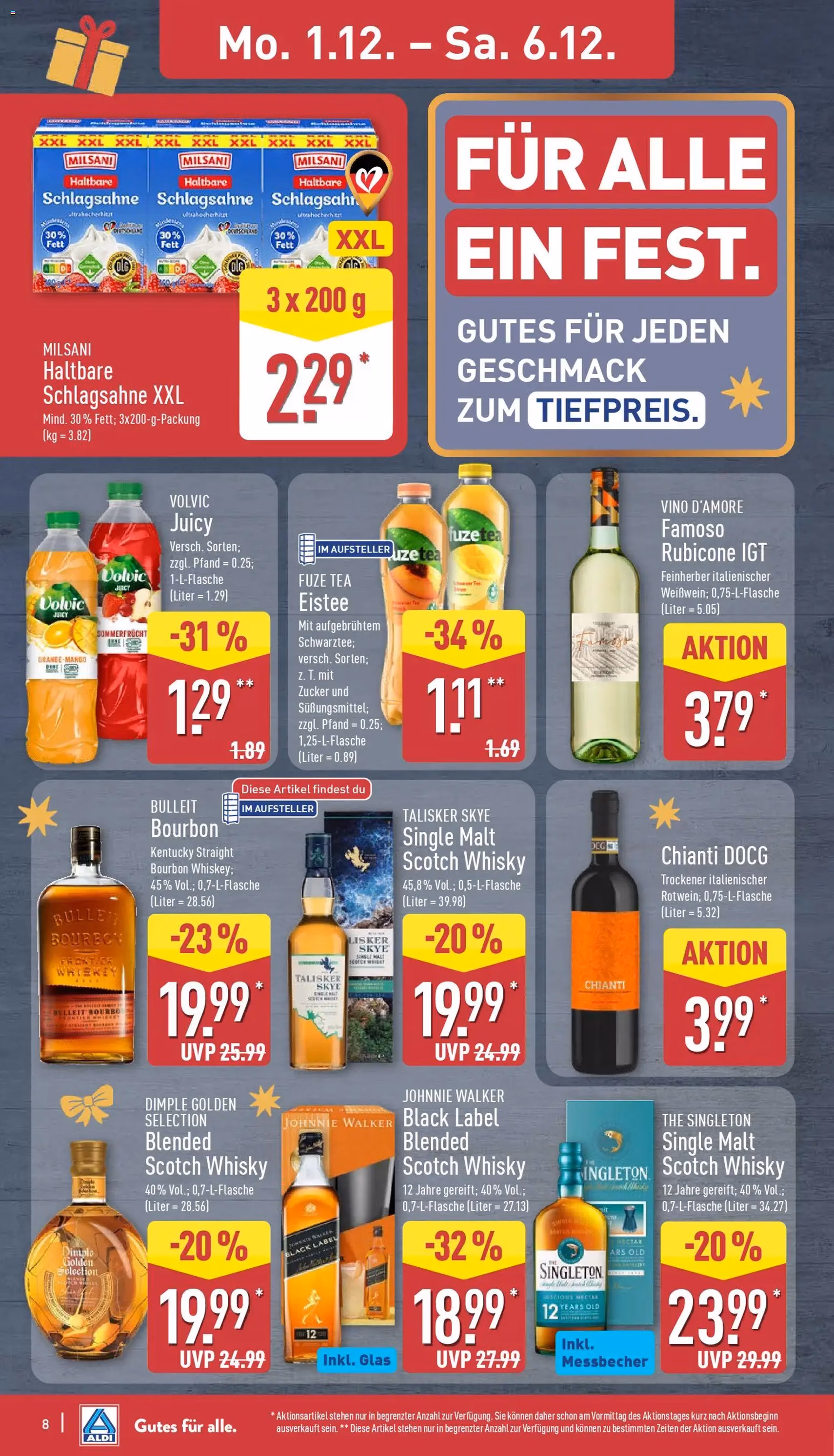 Aldi Prospekt - Gültiger Prospekt ab 01.12.2025, Seite 8 von insgesamt 45