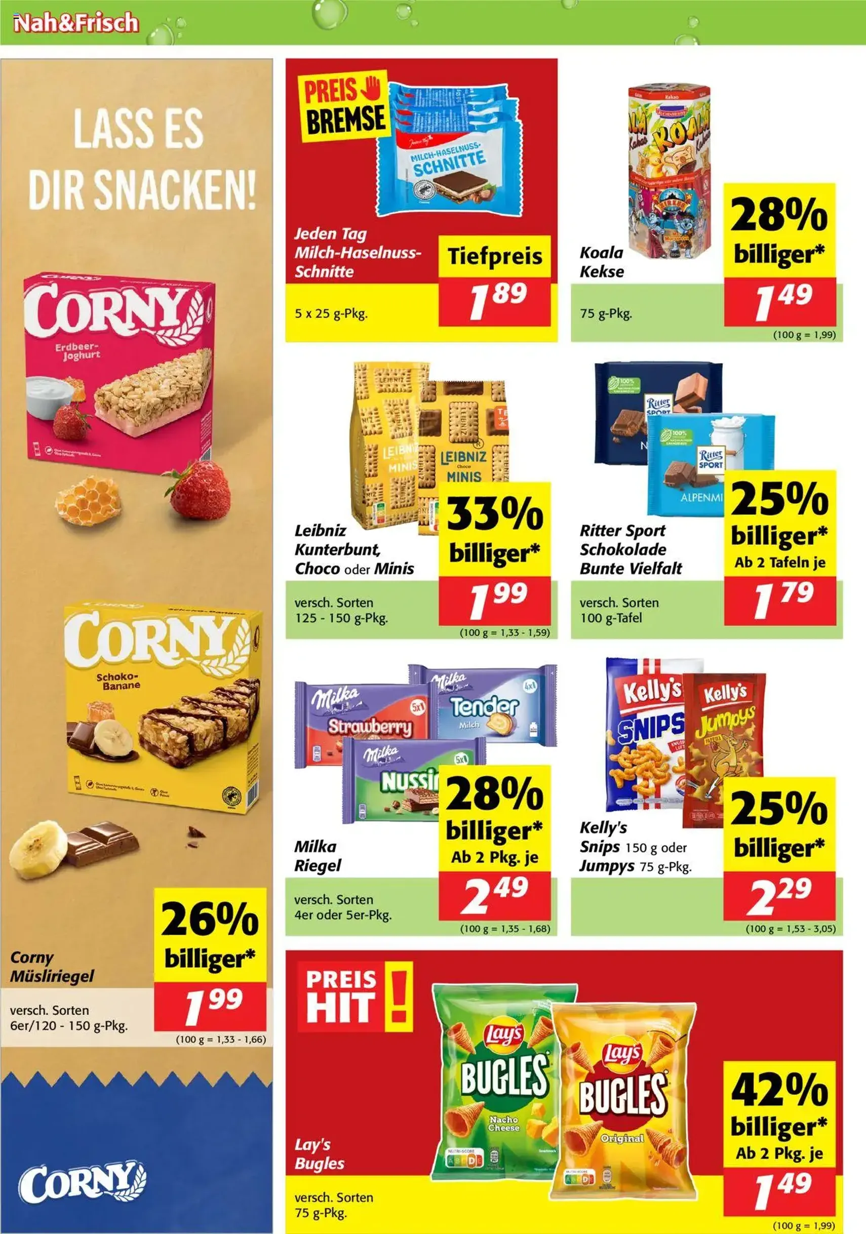 Nah und Frisch Flugblatt - Gültiger Prospekt ab 30.07.2025, Seite 6 von insgesamt 8