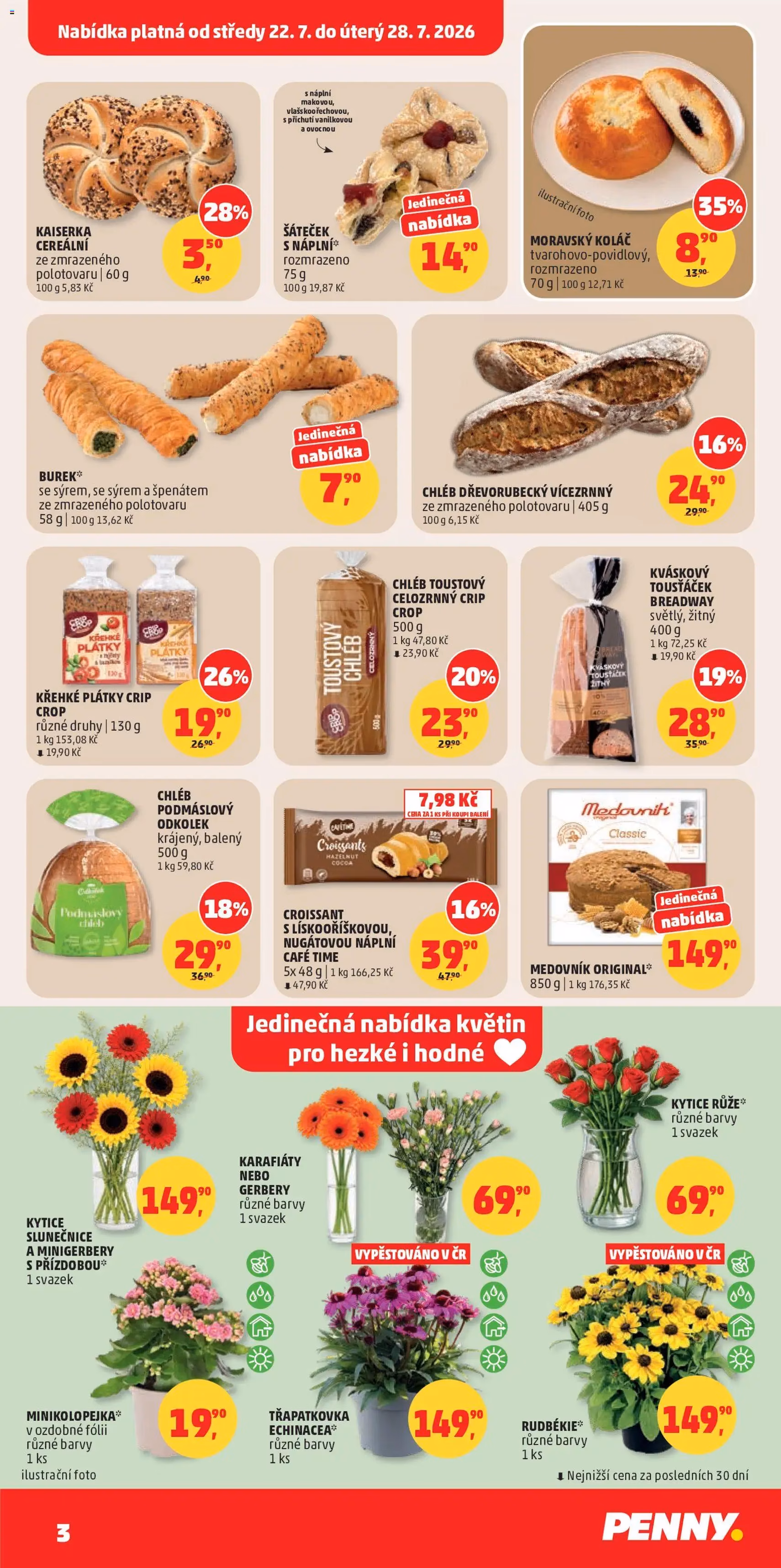 Penny Market leták - platný leták od 22.07.2026 strana 3 z 34