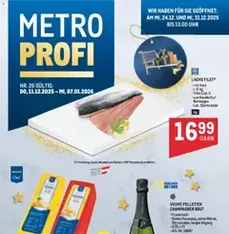 Metro angebote Profi - Prospekt Vorschau gültig ab 11.12.2025