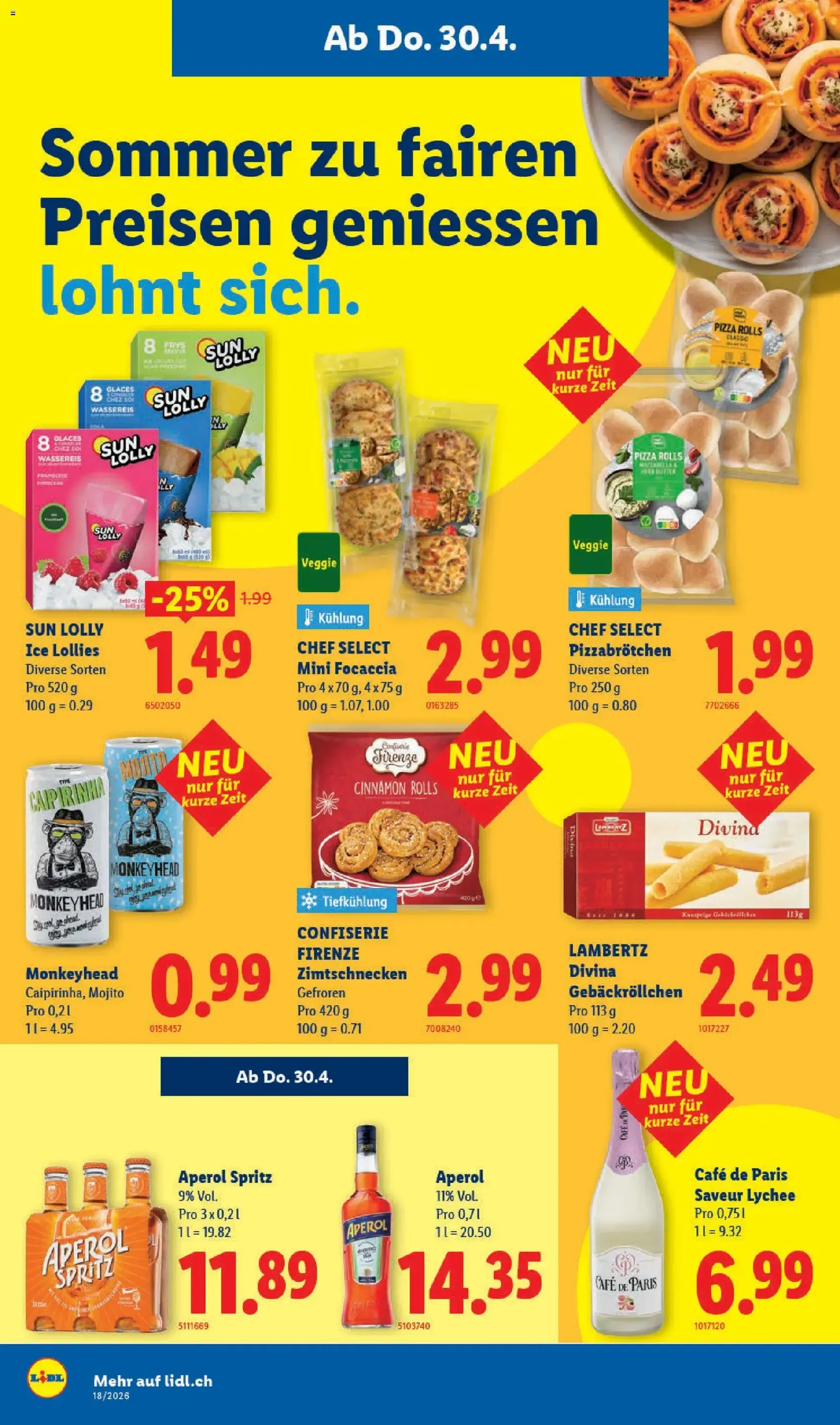 Lidl aktionen - Gültiger Prospekt ab 30.04.2026, Seite 14 von insgesamt 34