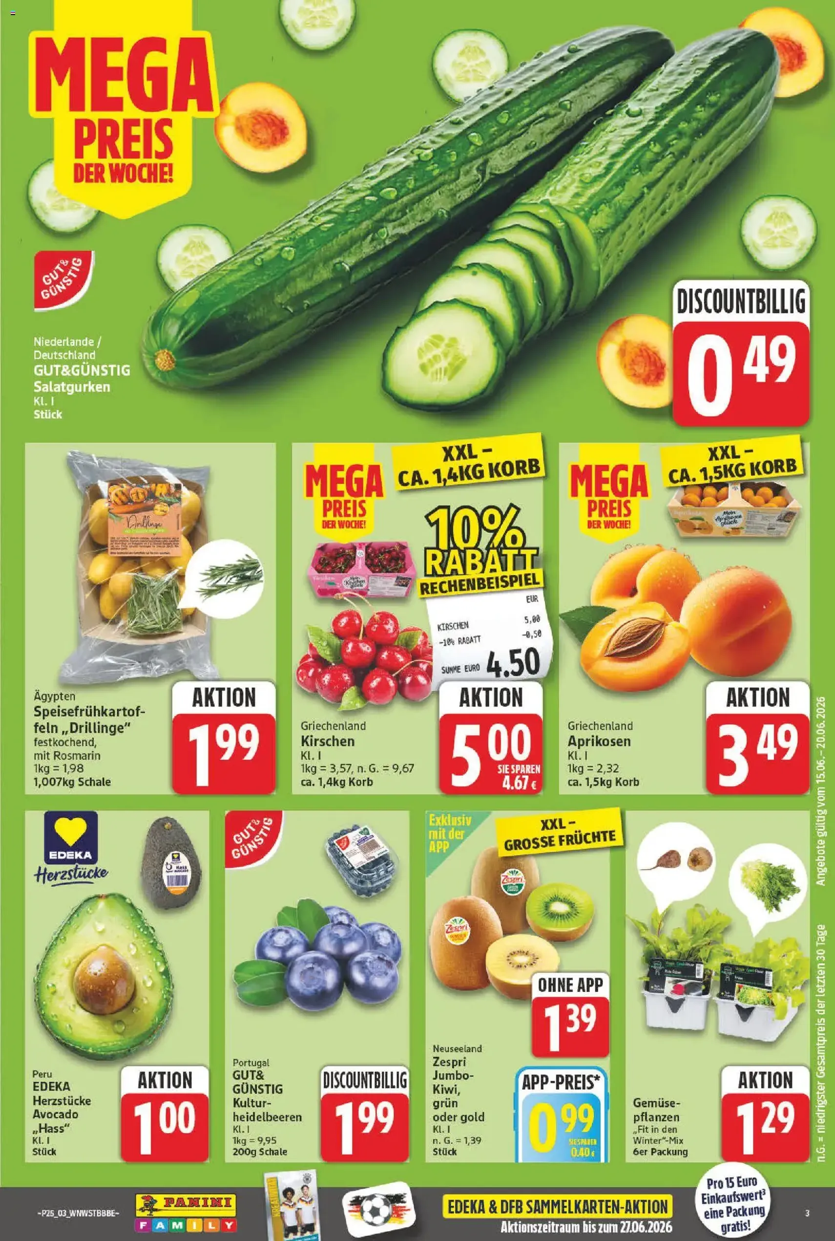 NP Discount Prospekt - Gültiger Prospekt ab 15.06.2026, Seite 3 von insgesamt 17